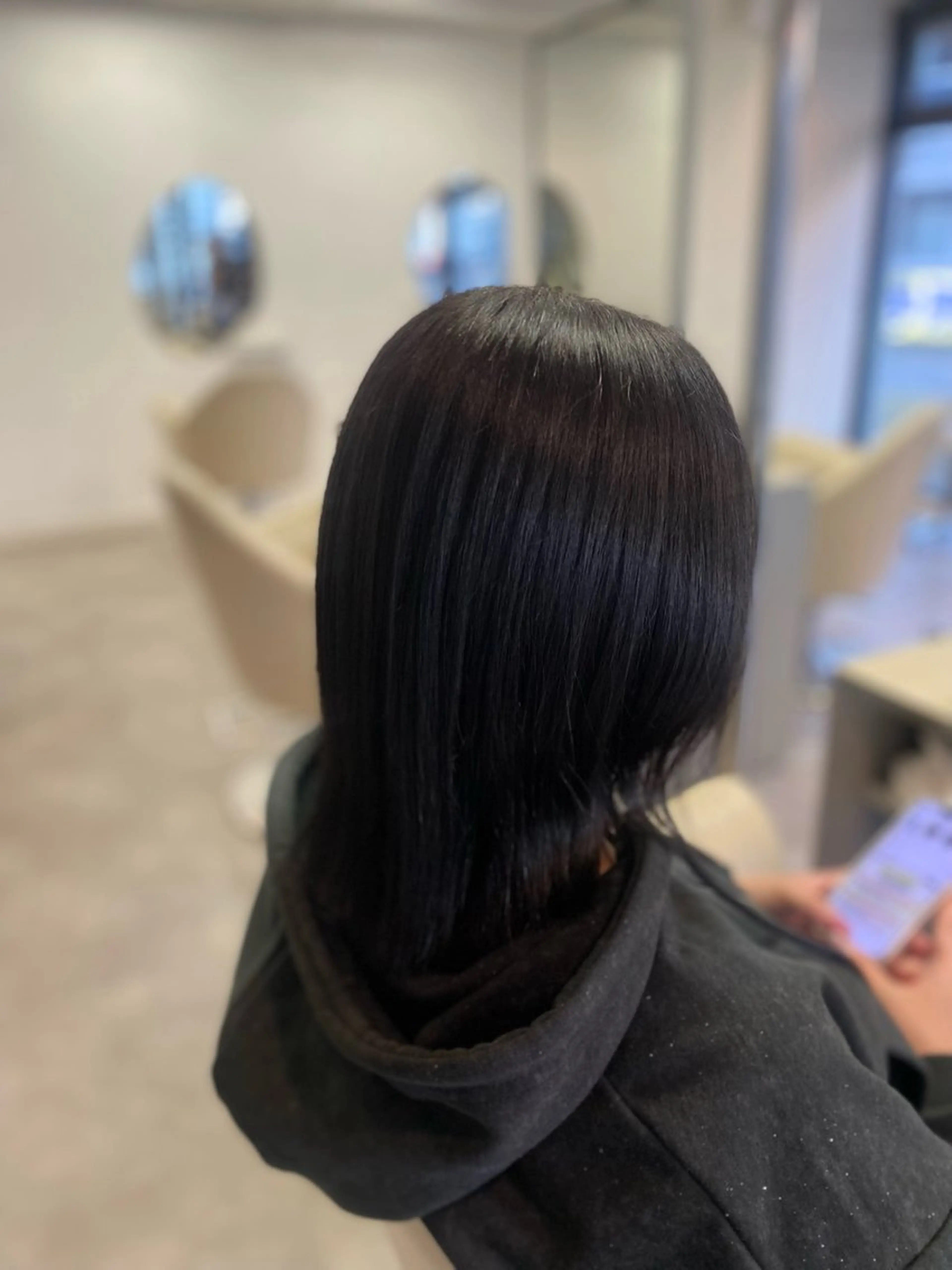 ミディアム カラー ヘアカラー トリートメント 【SiLO】 nanamiのヘアスタイル