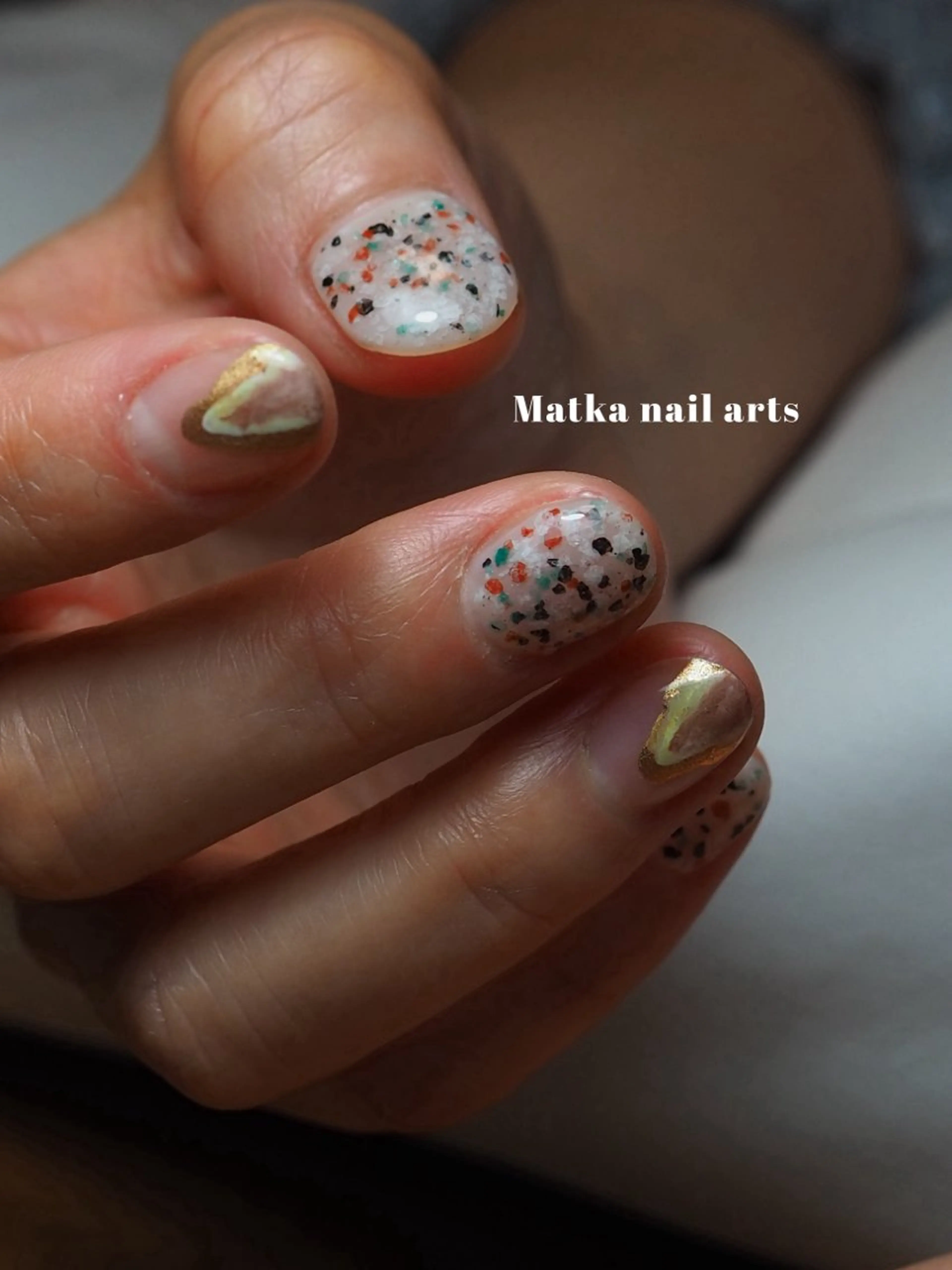 ネイル ニュアンスネイル ショートネイル ネイルとタロット/ ユウのその他イメージ