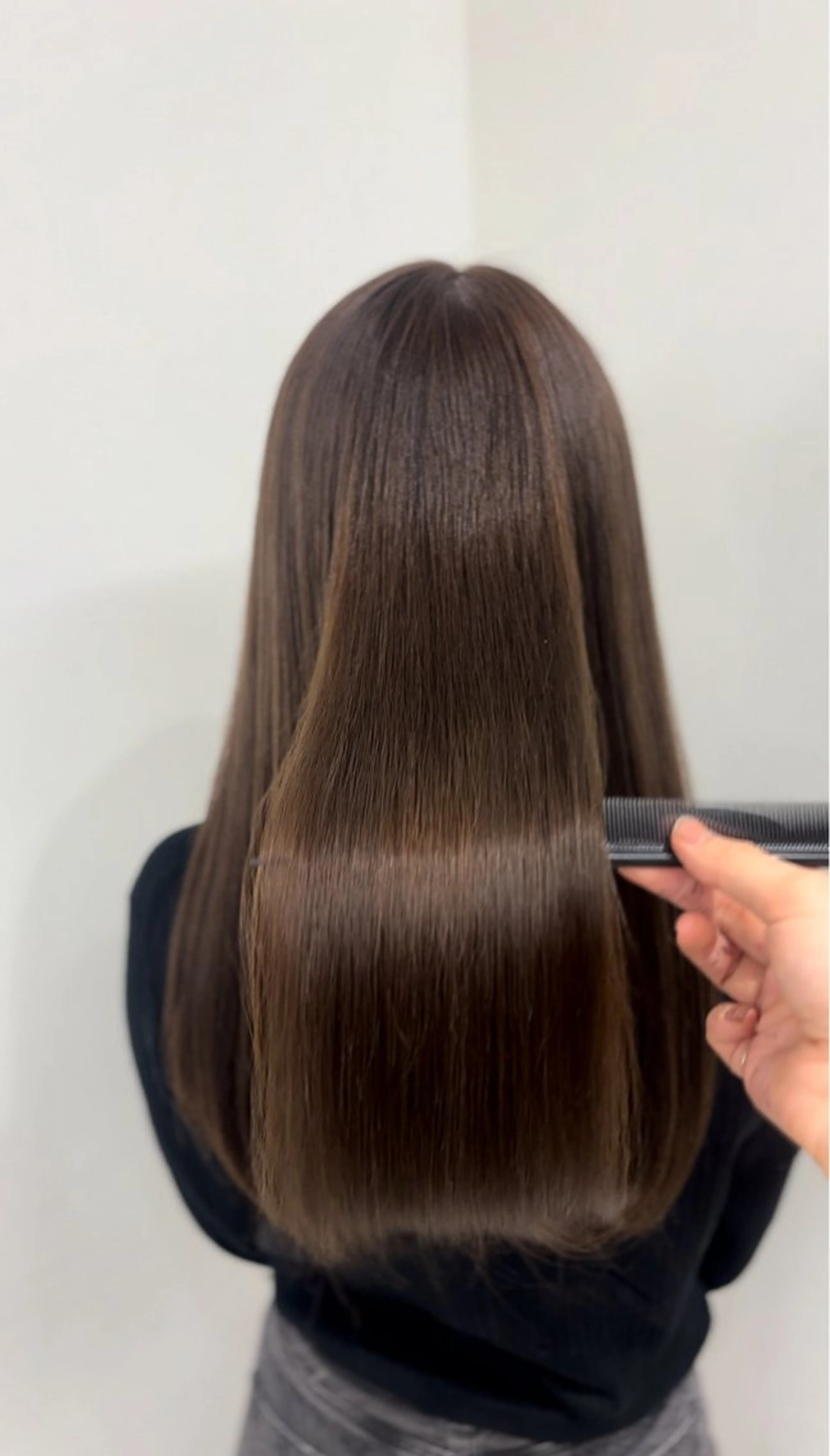 カラー ベージュカラー ヘアカラー 石井 せなのヘアスタイル