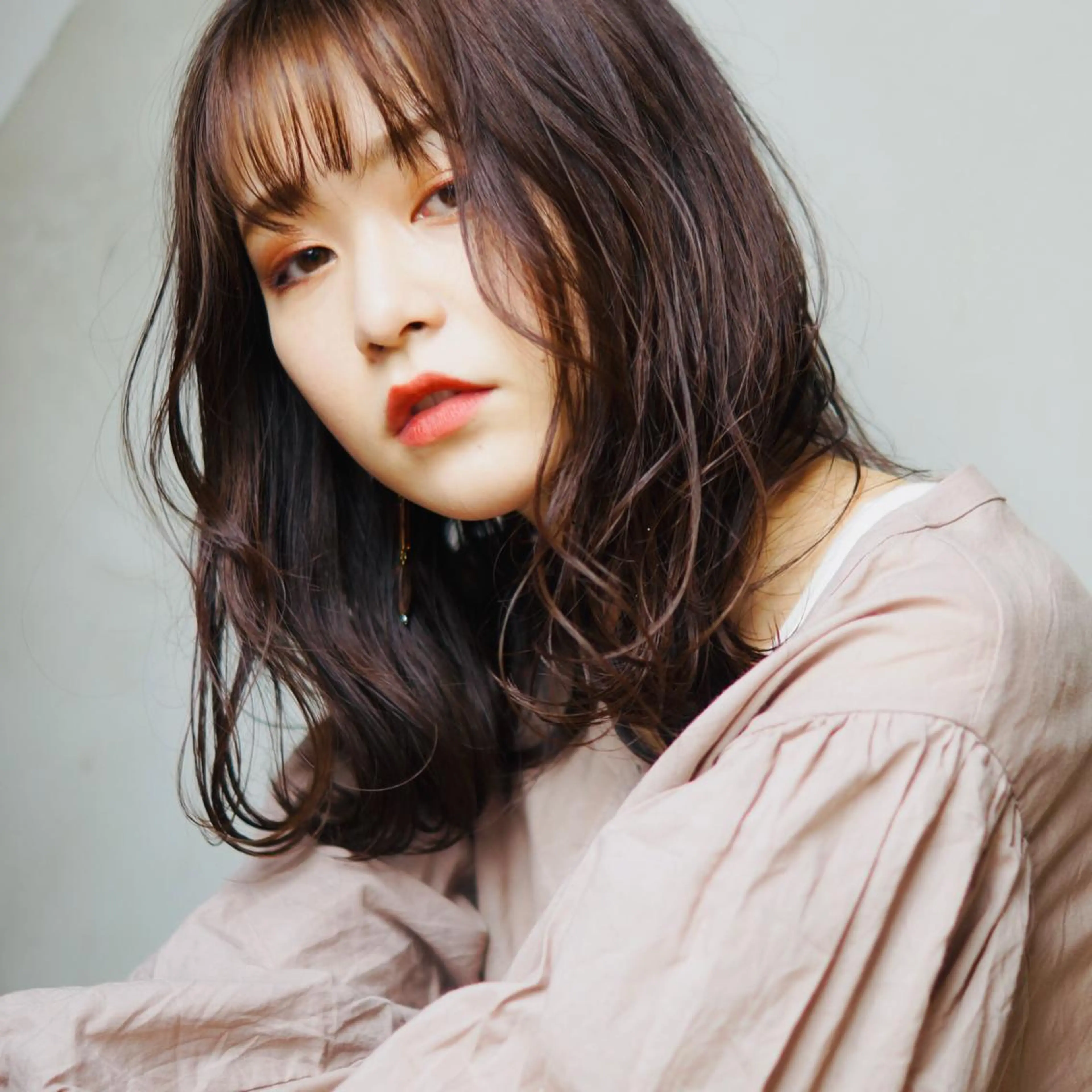 パーマ カット ヘアカラー 縮毛矯正 トリートメント hoNua. 栄/透明感カラーのヘアスタイル