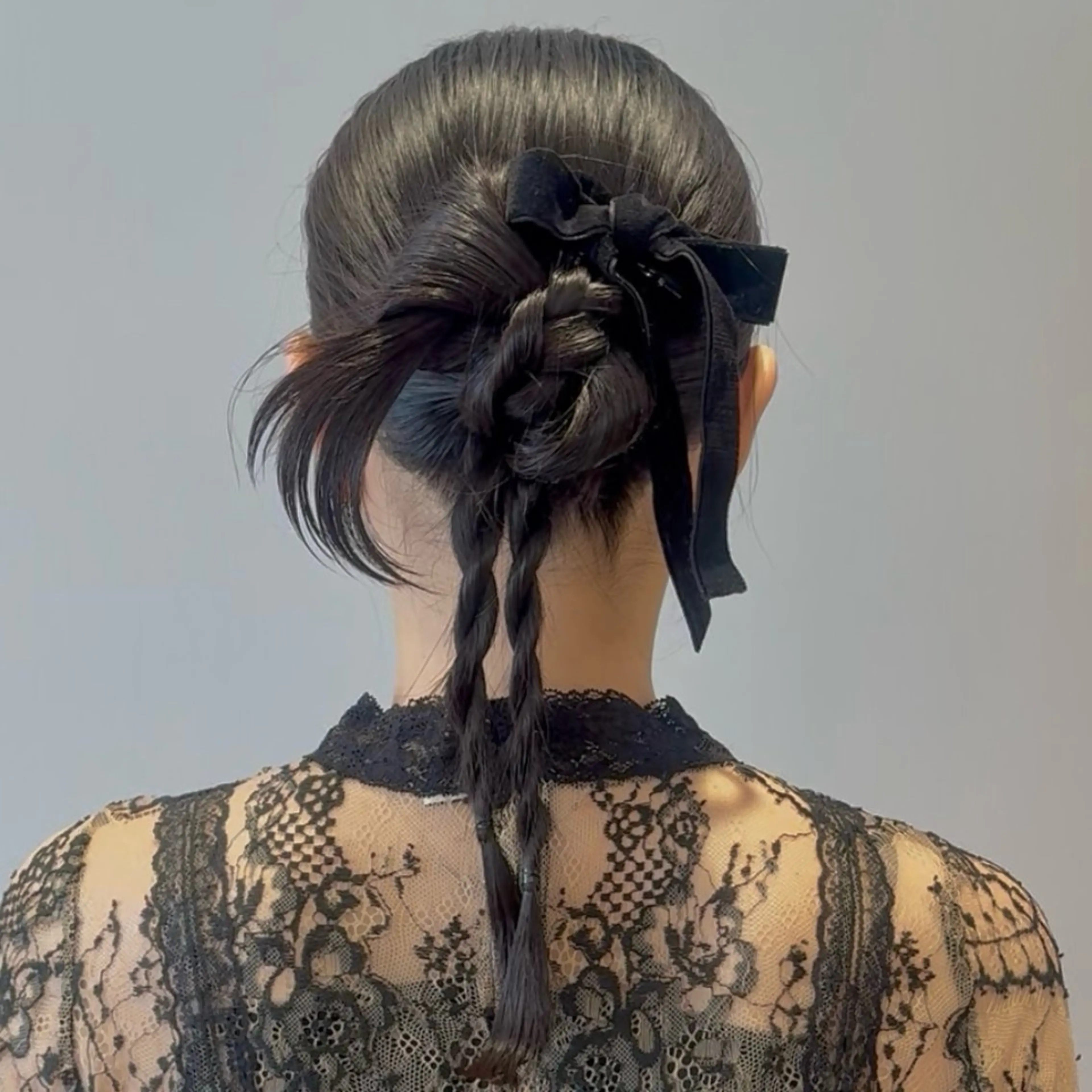 ミディアム カラー ヘアアレンジ ヘアカラー ヘアセット noa/ 渋谷のヘアスタイル