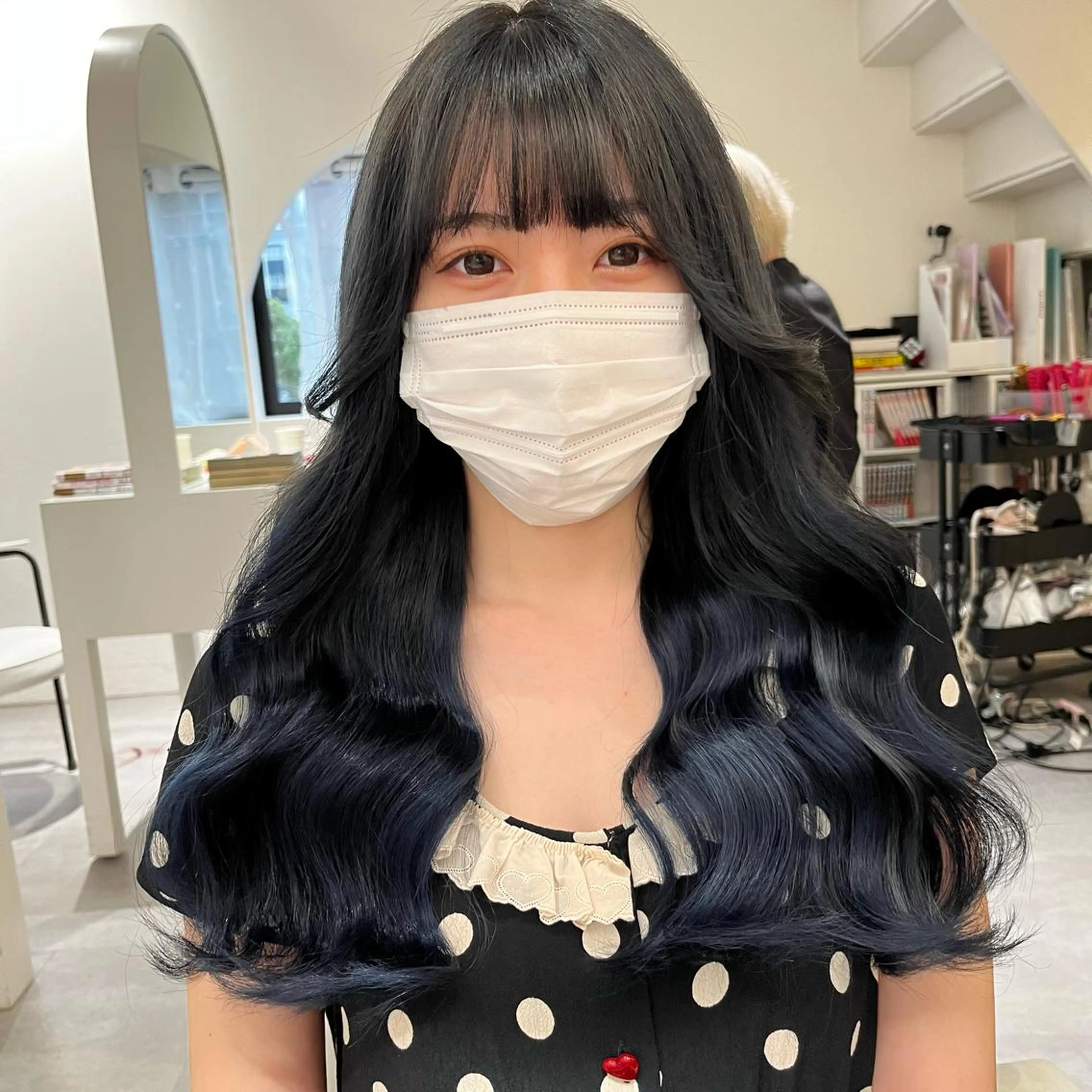 ロング カラー MOE🐈‍⬛🎀 エクステ/ワンホンのヘアスタイル