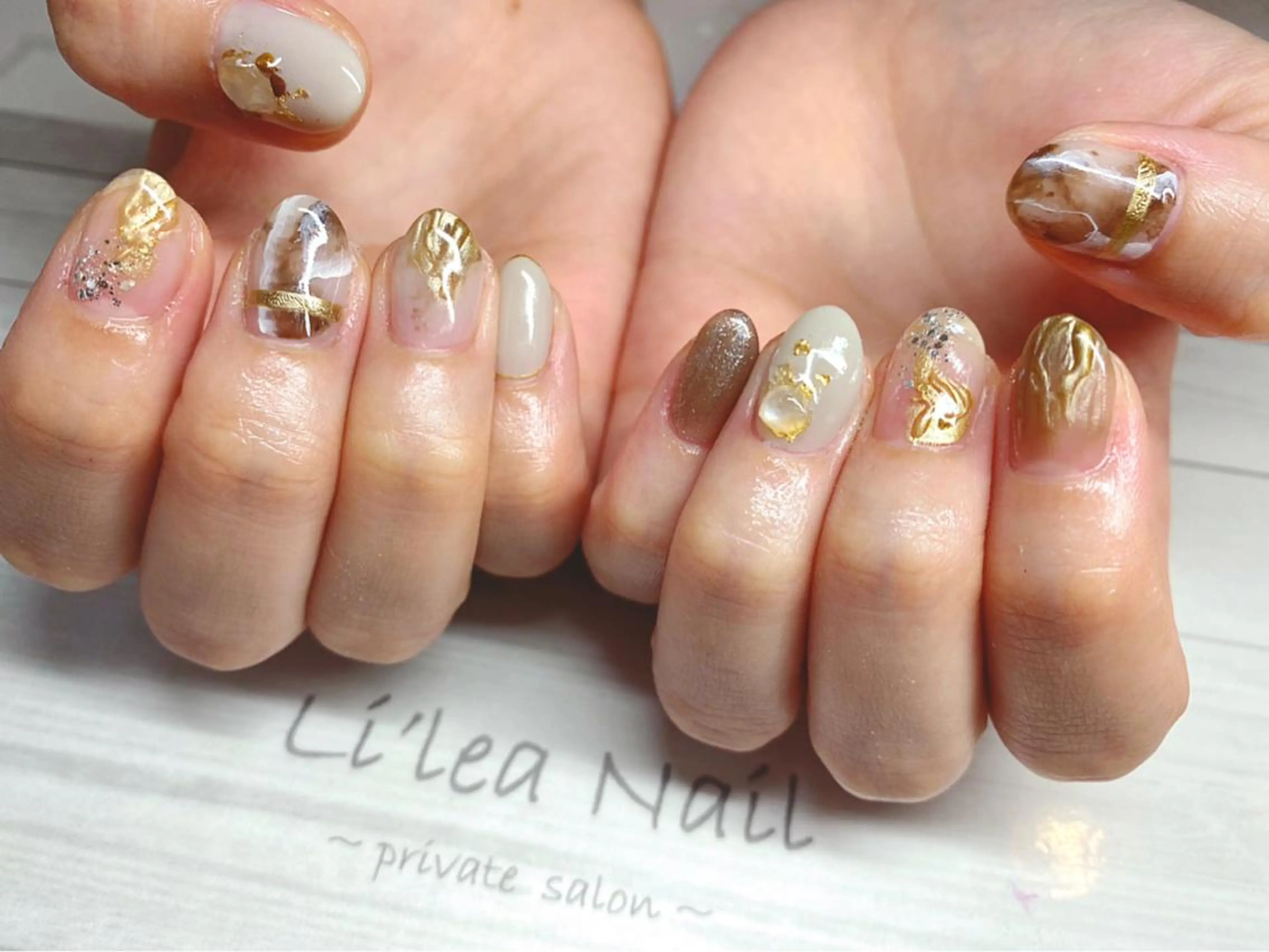 ネイル Li'leaNail AINAのネイルデザイン