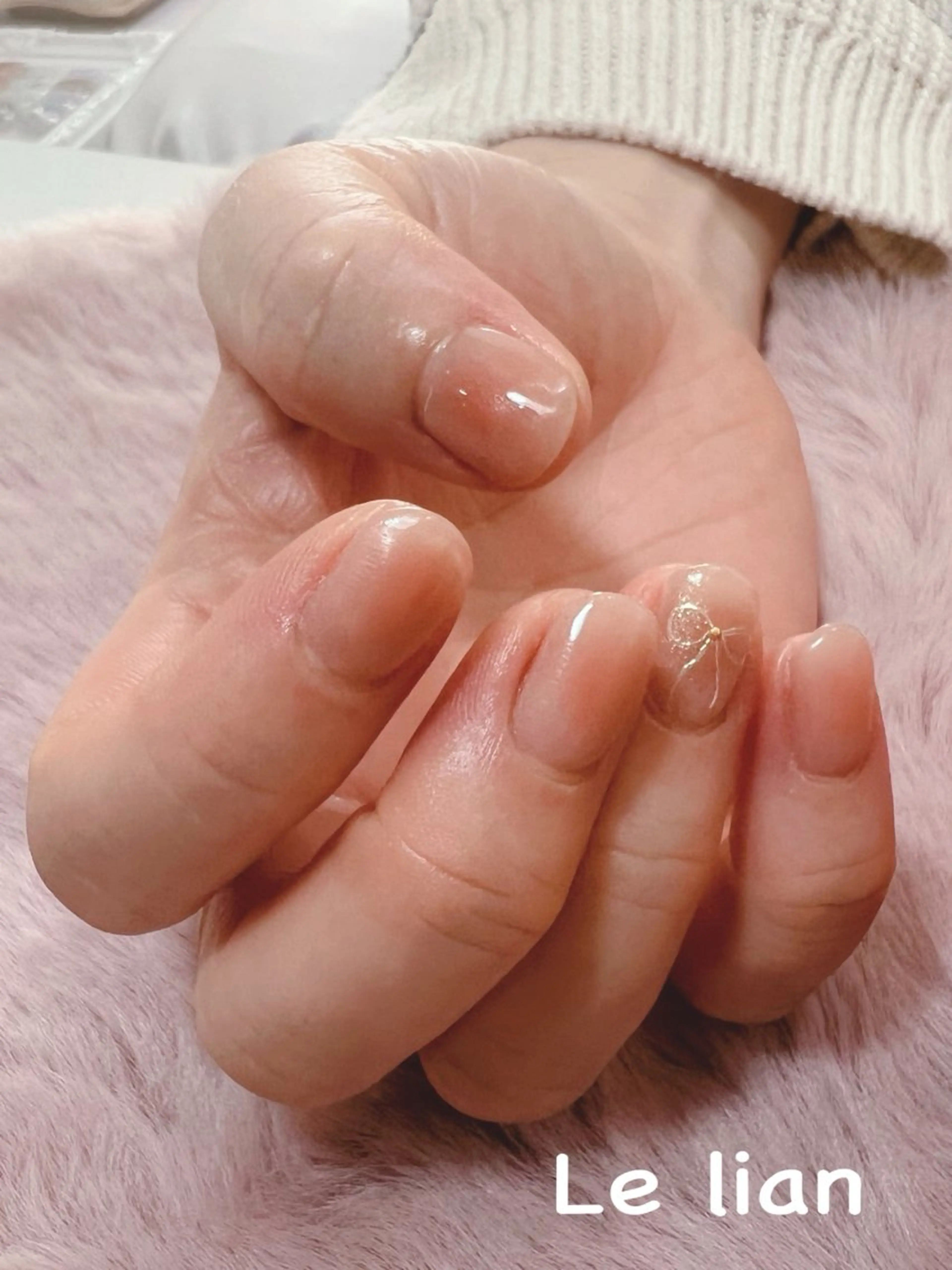 ネイル アートネイル チークネイル Le lian所属・Le lianのネイルデザイン