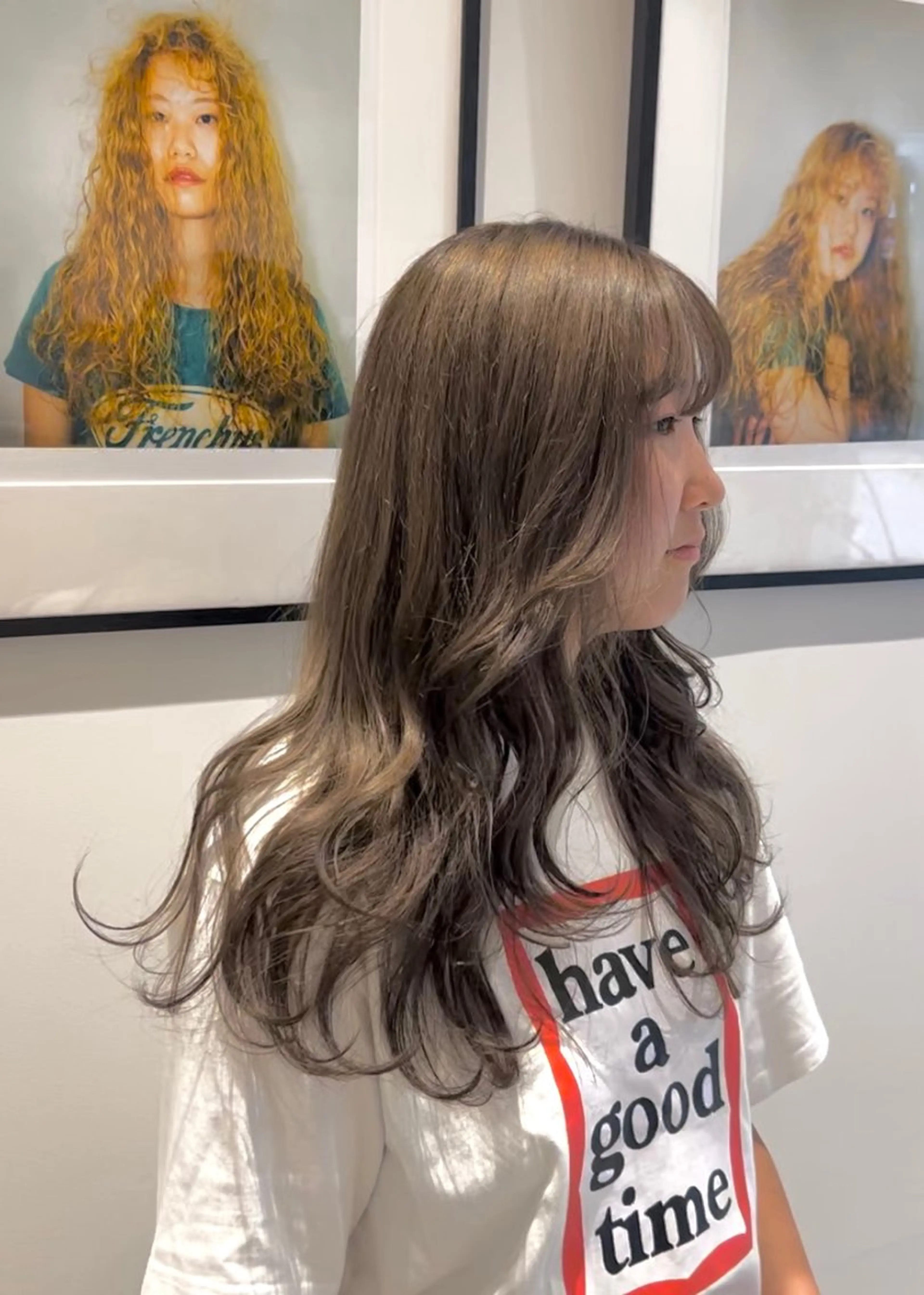 ロング カット ヘアカラー パーマ/名古屋パーマ / コデラ ナナホのヘアスタイル