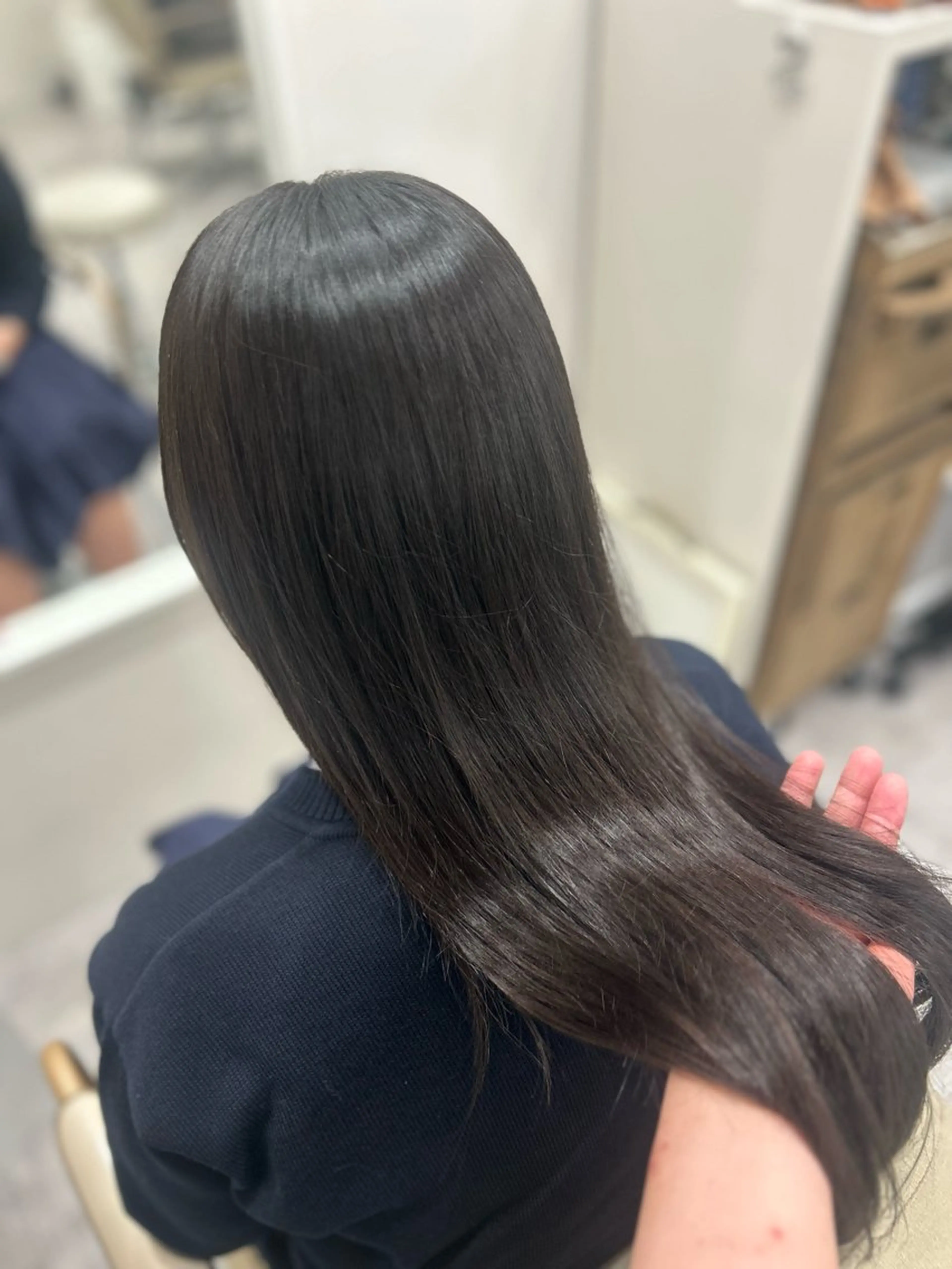 ロング 縮毛矯正 ULUA吉祥寺店所属・ULUA ひまりのヘアスタイル