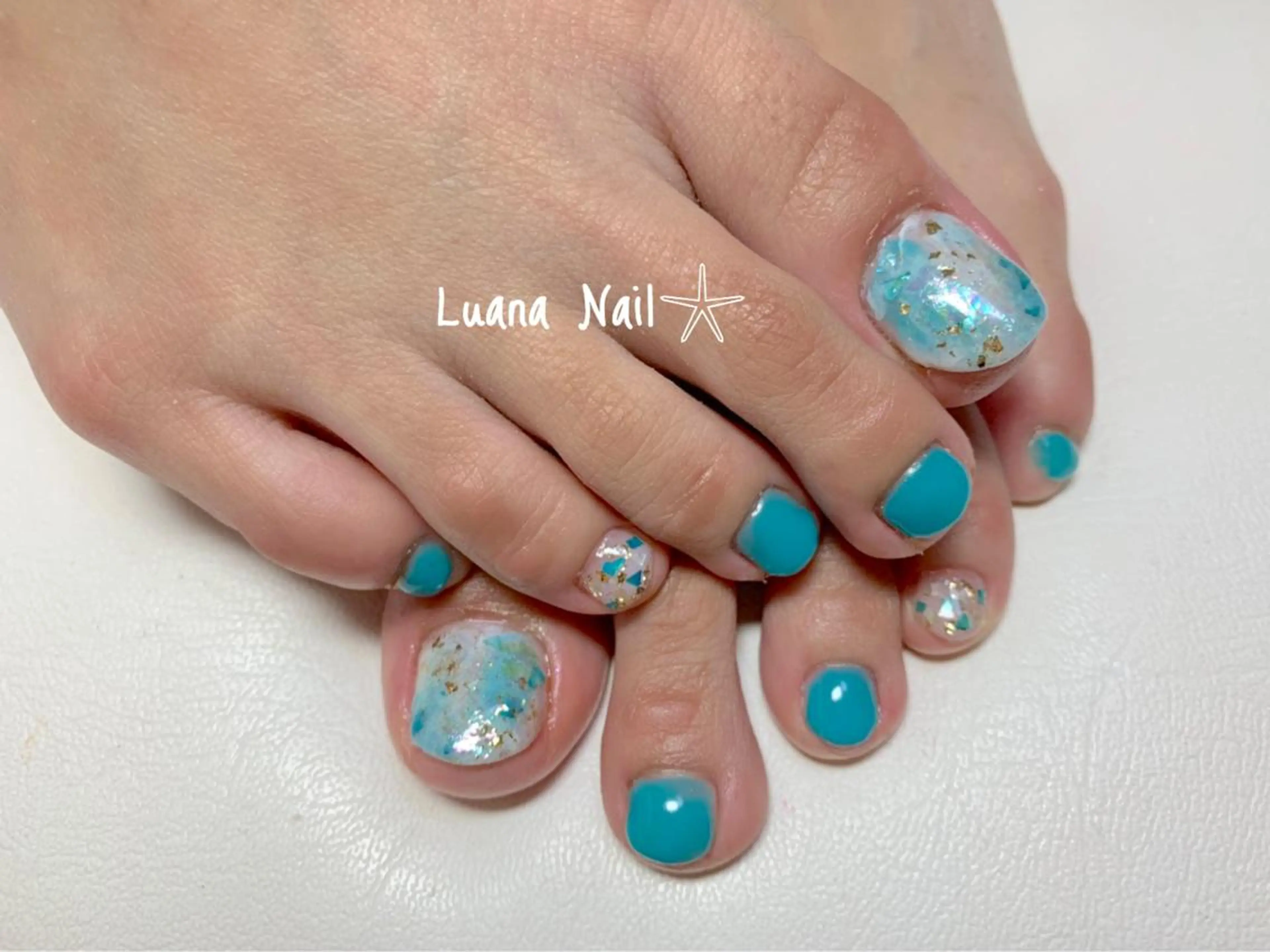 ネイル フットネイル BeauJu by Luana Nail所属・BeauJu by Luana Nailのネイルデザイン