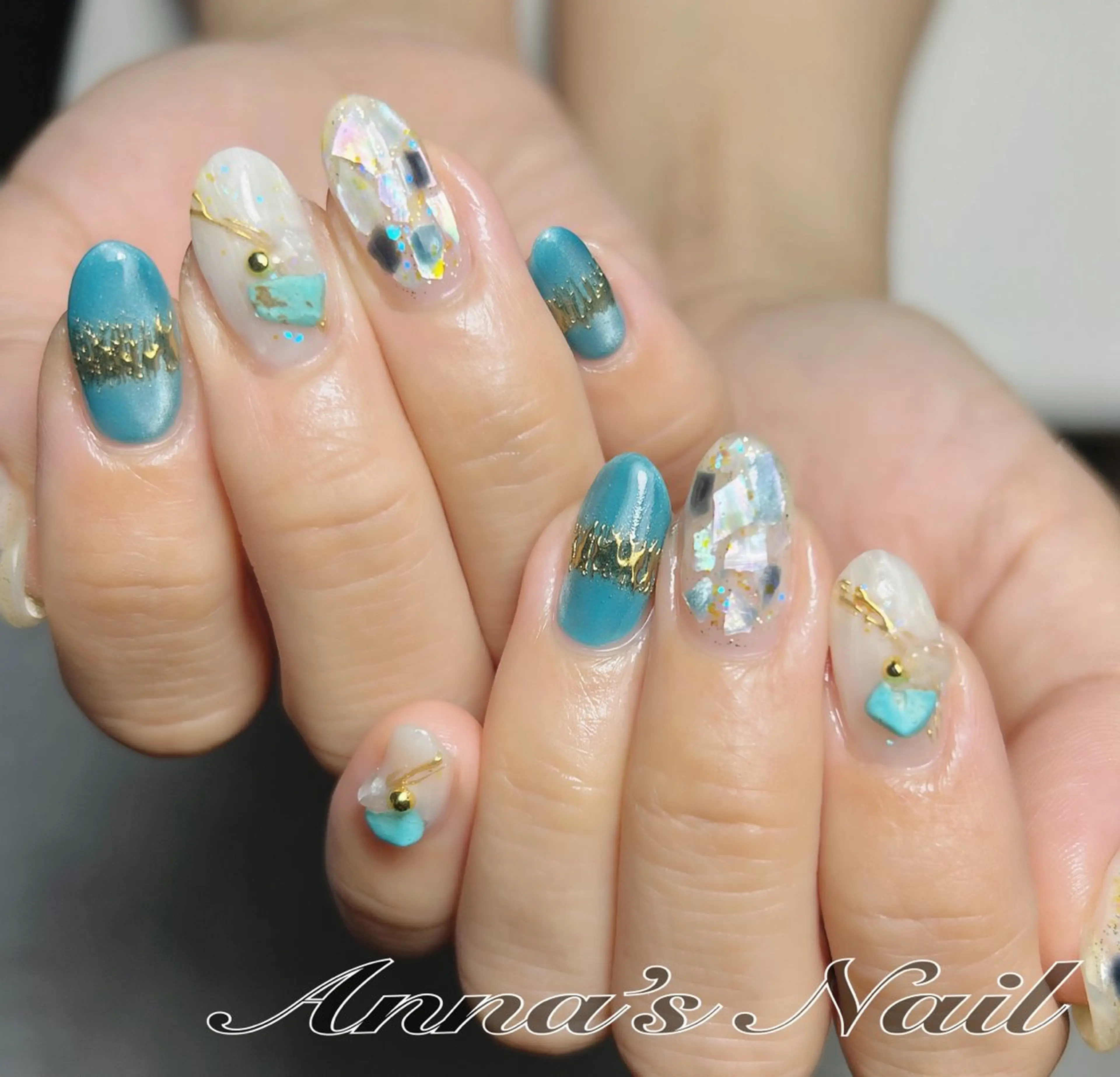 ネイル ハンドネイル Anna’s Nail所属・清口 杏奈のネイルデザイン