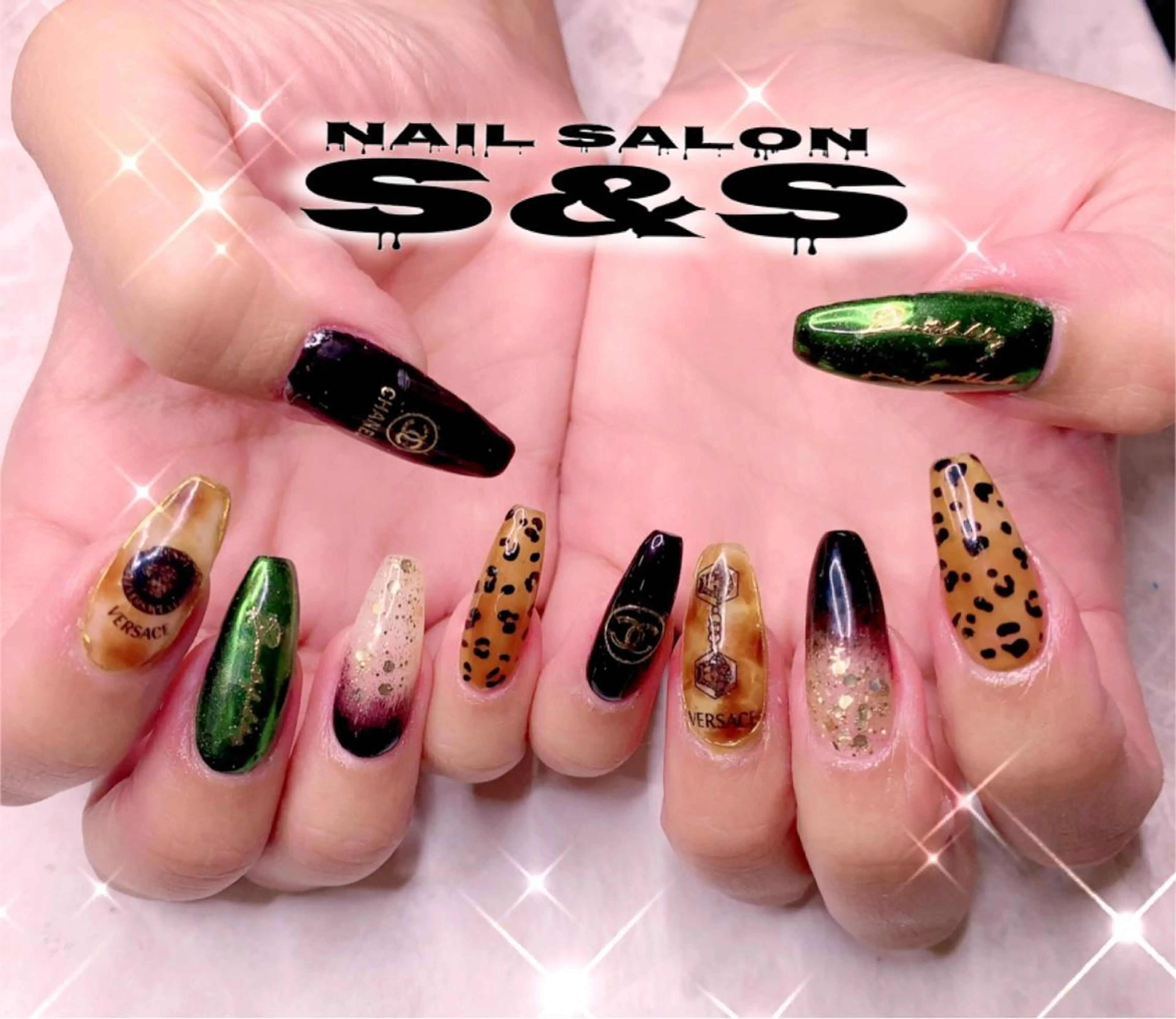 ネイル 長さ出し メンズネイル 持ち込み スカルプネイル S&S 村田小百合のネイルデザイン