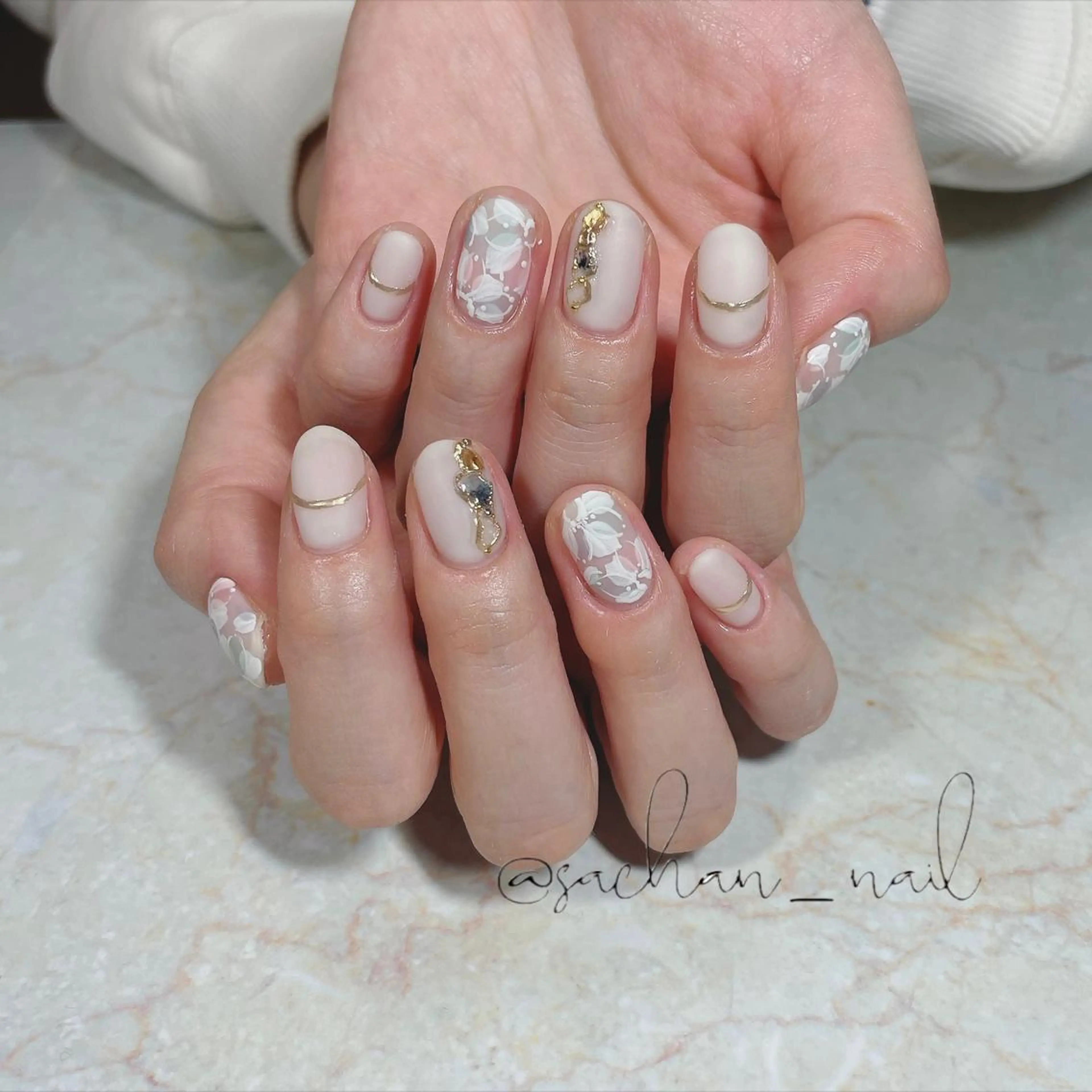 ネイル 持ち込み Sukegawa Satsukiのネイルデザイン