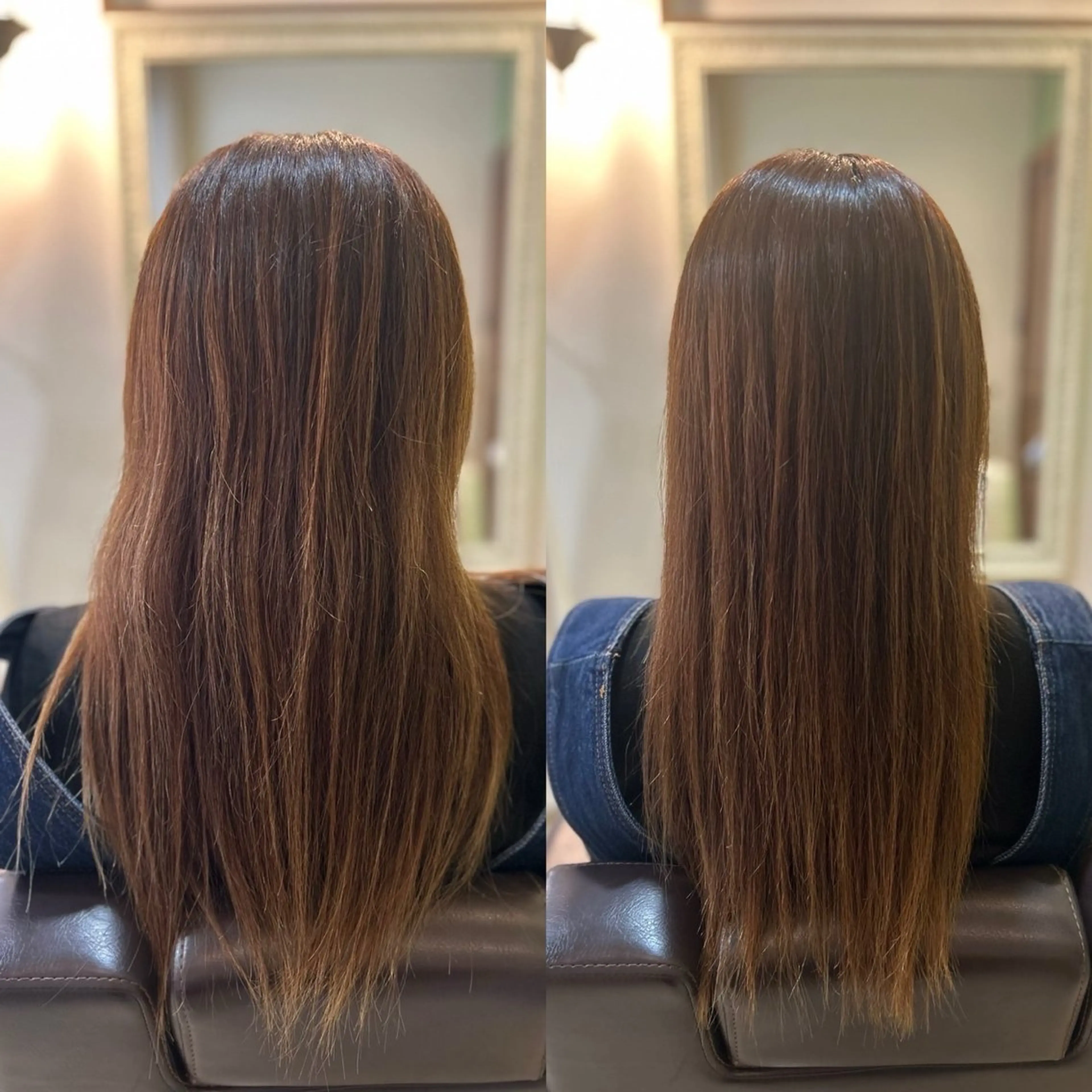 ロング 髪質改善ストレート Chiaki 🦋のヘアスタイル