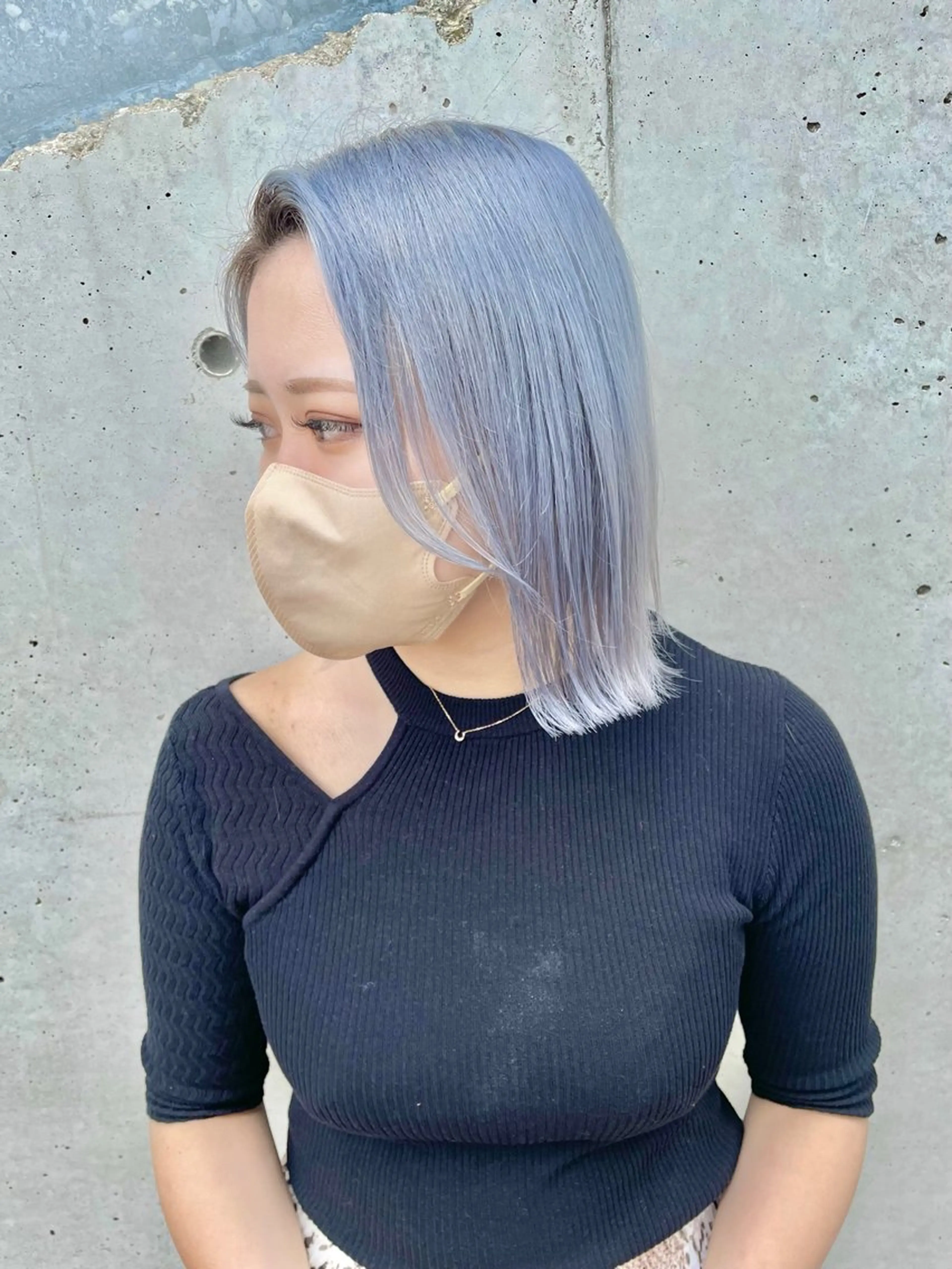 ミディアム ブリーチ指名 No１🏆RENのヘアスタイル