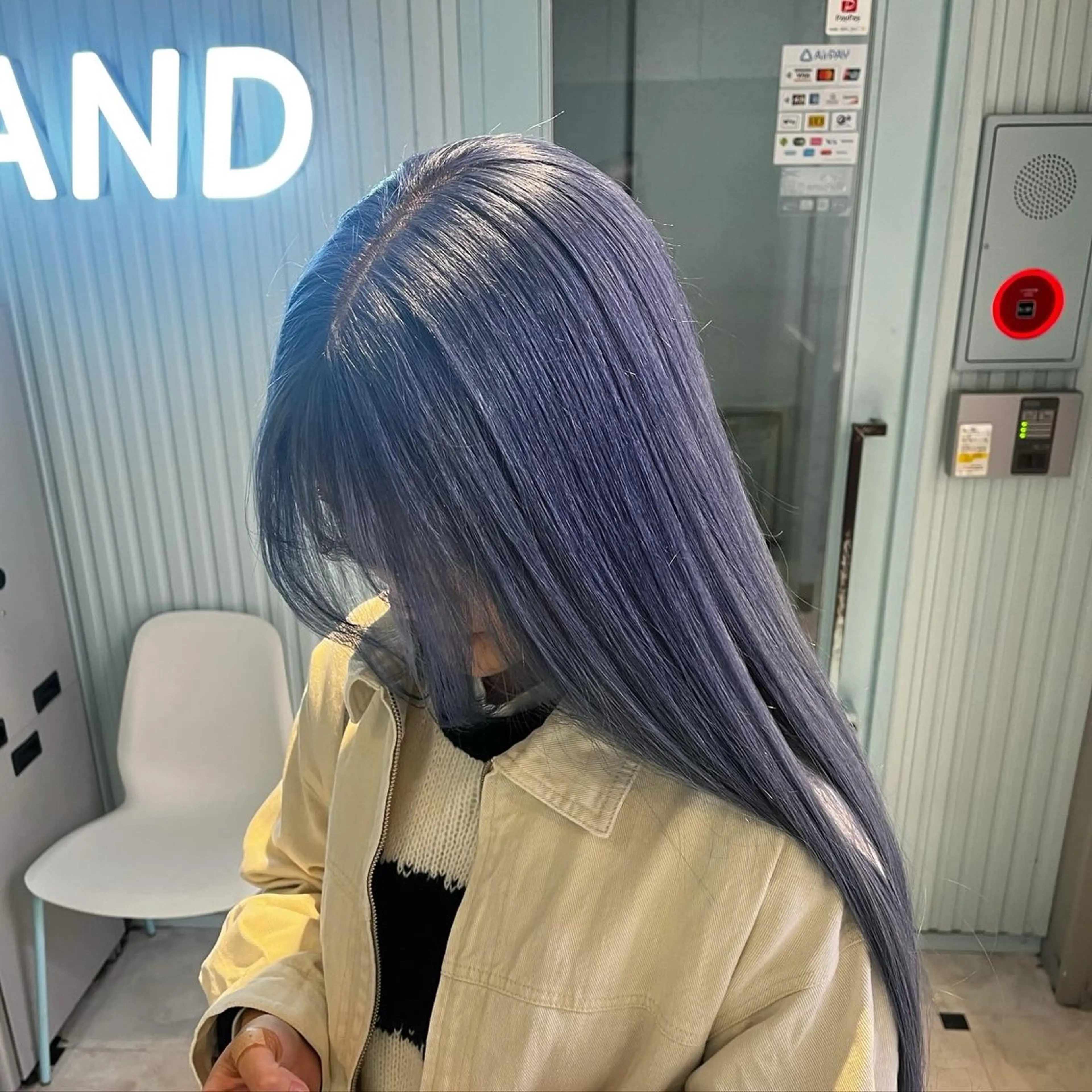 ロング カラー ヘアカラー トリートメント ブリーチカラー 🩵MIZUKIのヘアスタイル