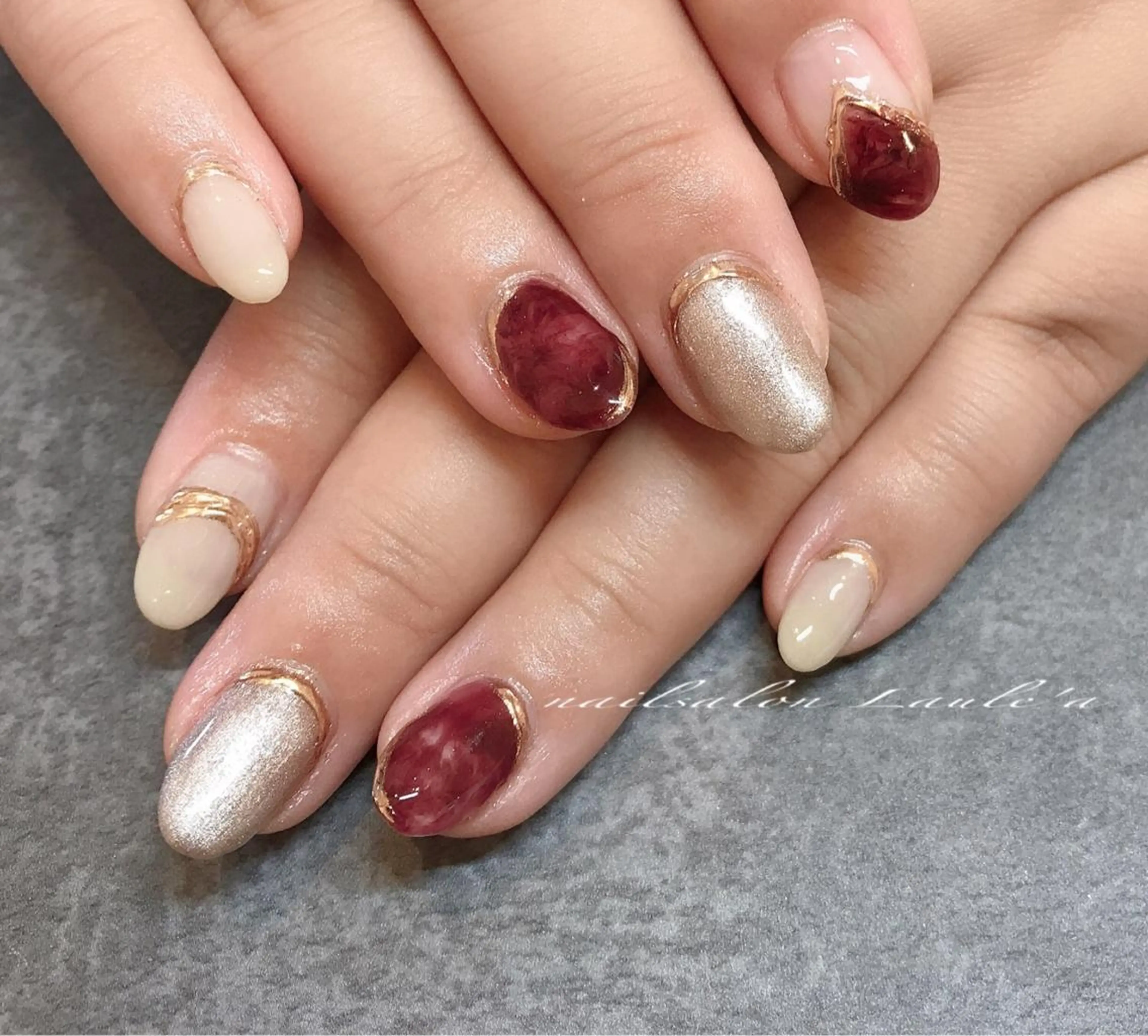 ネイル nailsalon Laule'aのネイルデザイン