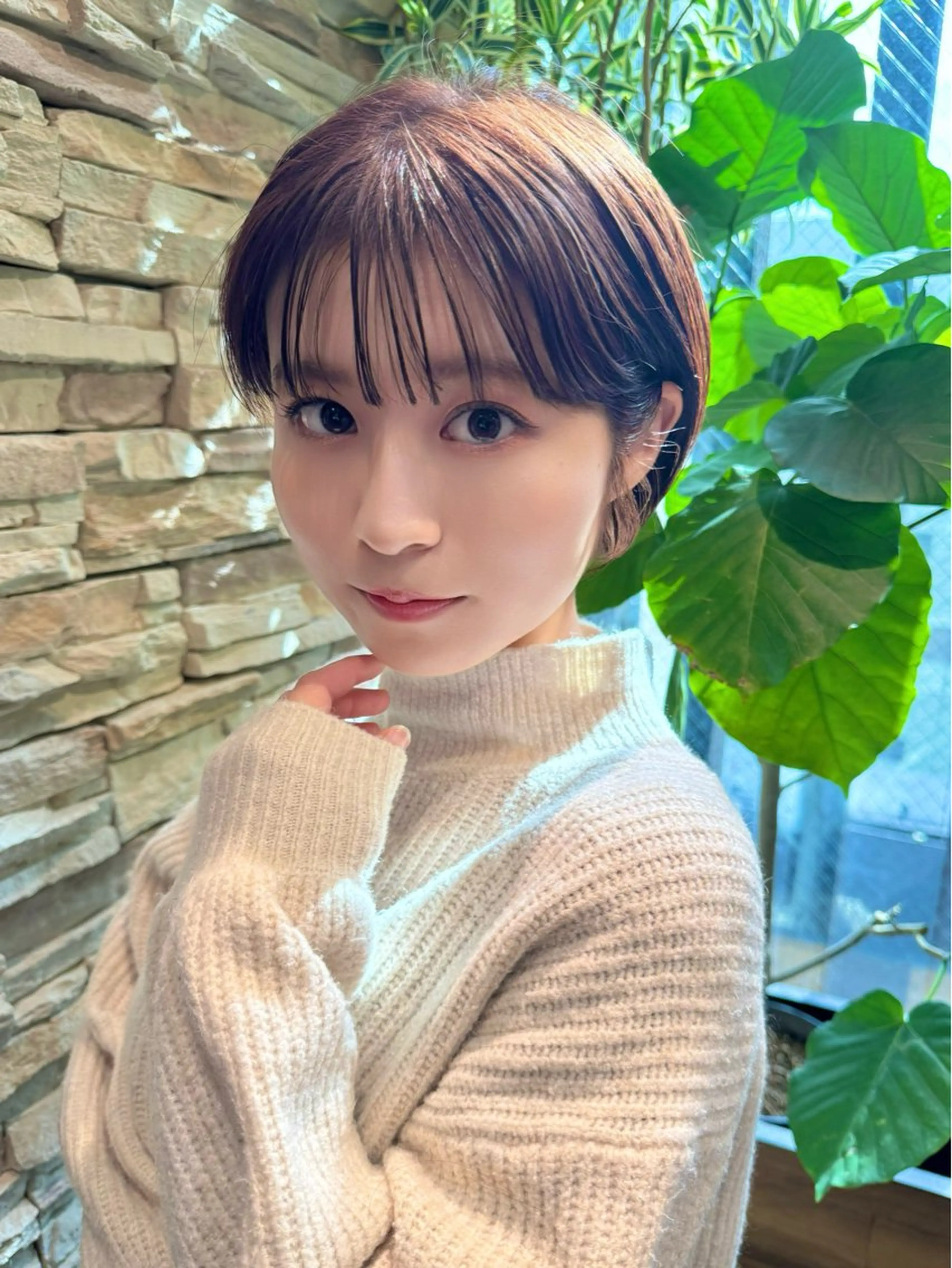 ショート 撮影カットモデル募集 前髪、顔周り/徳永のヘアスタイル