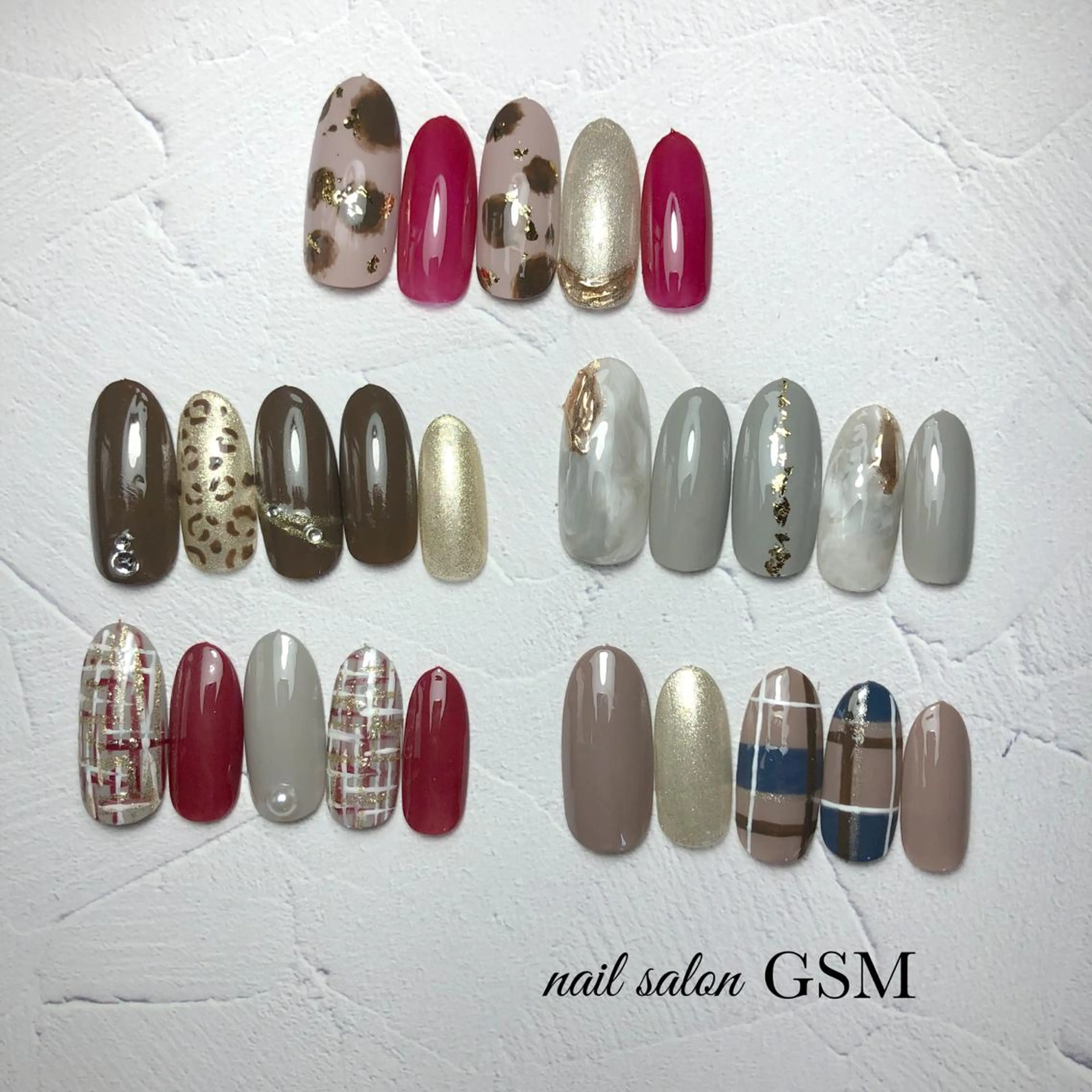 ネイル ゴージャス ハンドネイル nail salon GSMのネイルデザイン