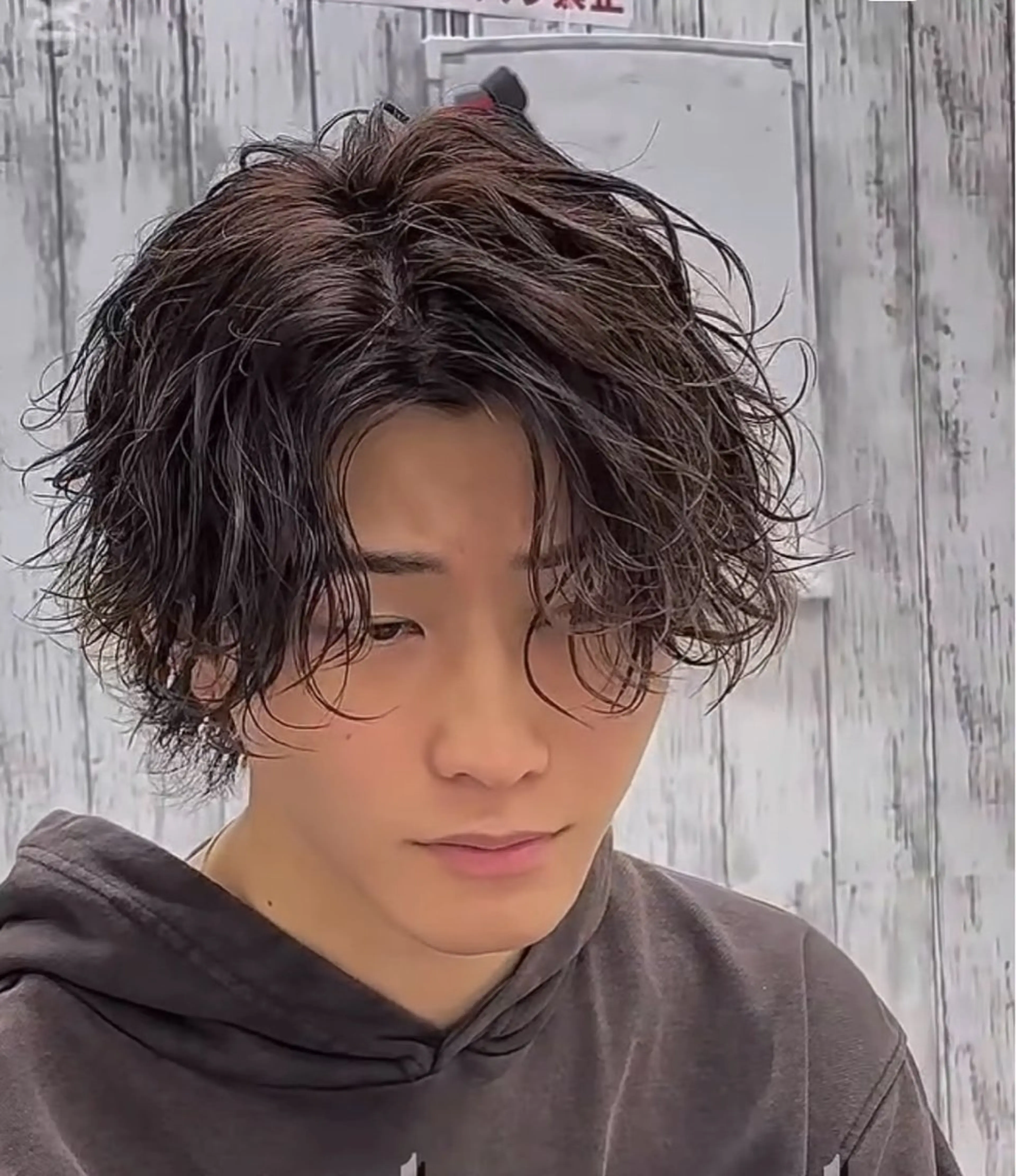 ショート 似合わせパーマ🔥 河浪  大智のヘアスタイル