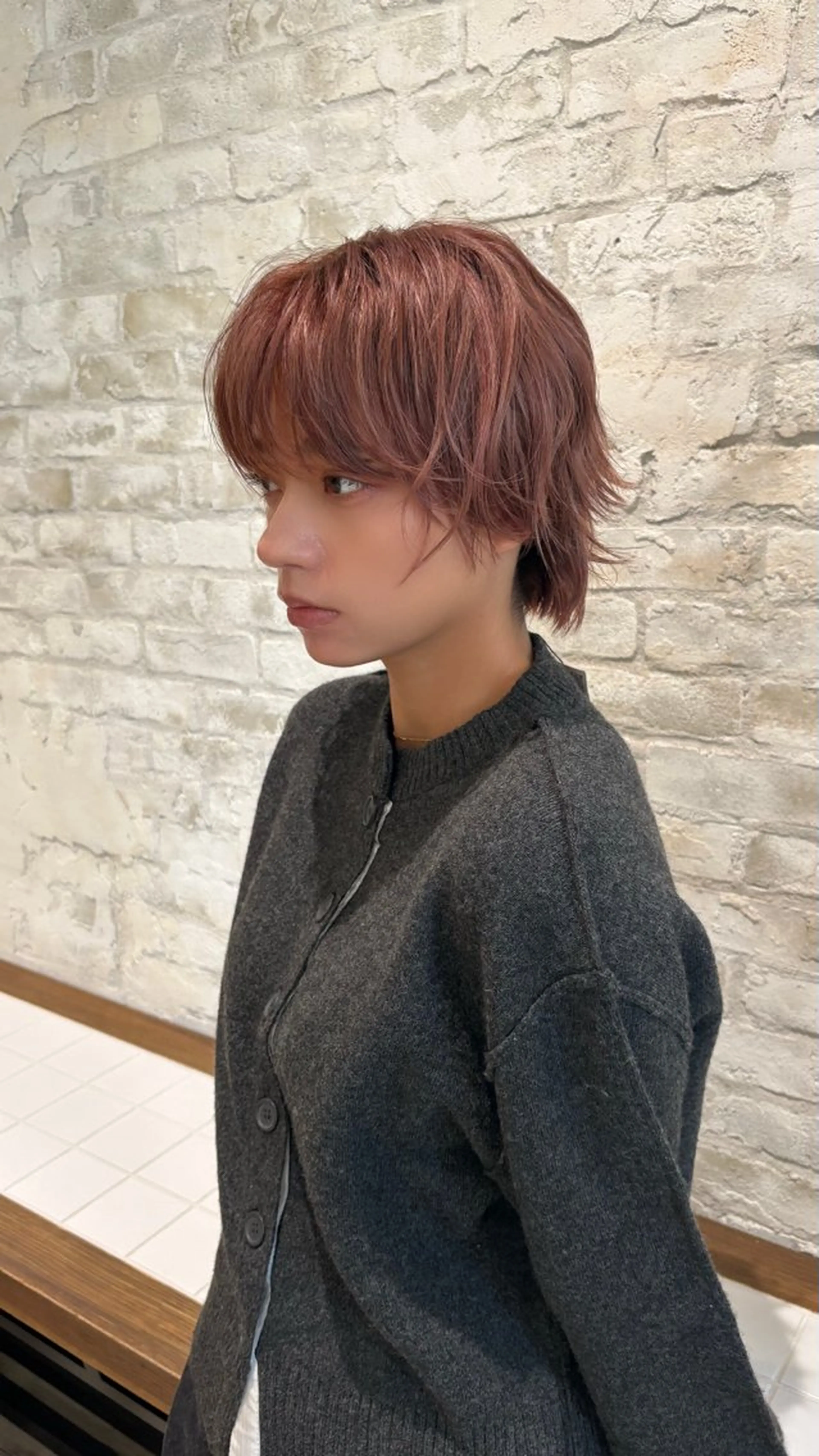 ショート unami kichijoji所属・💭透明感/艶髪🫧 haluki🫧‪のヘアスタイル