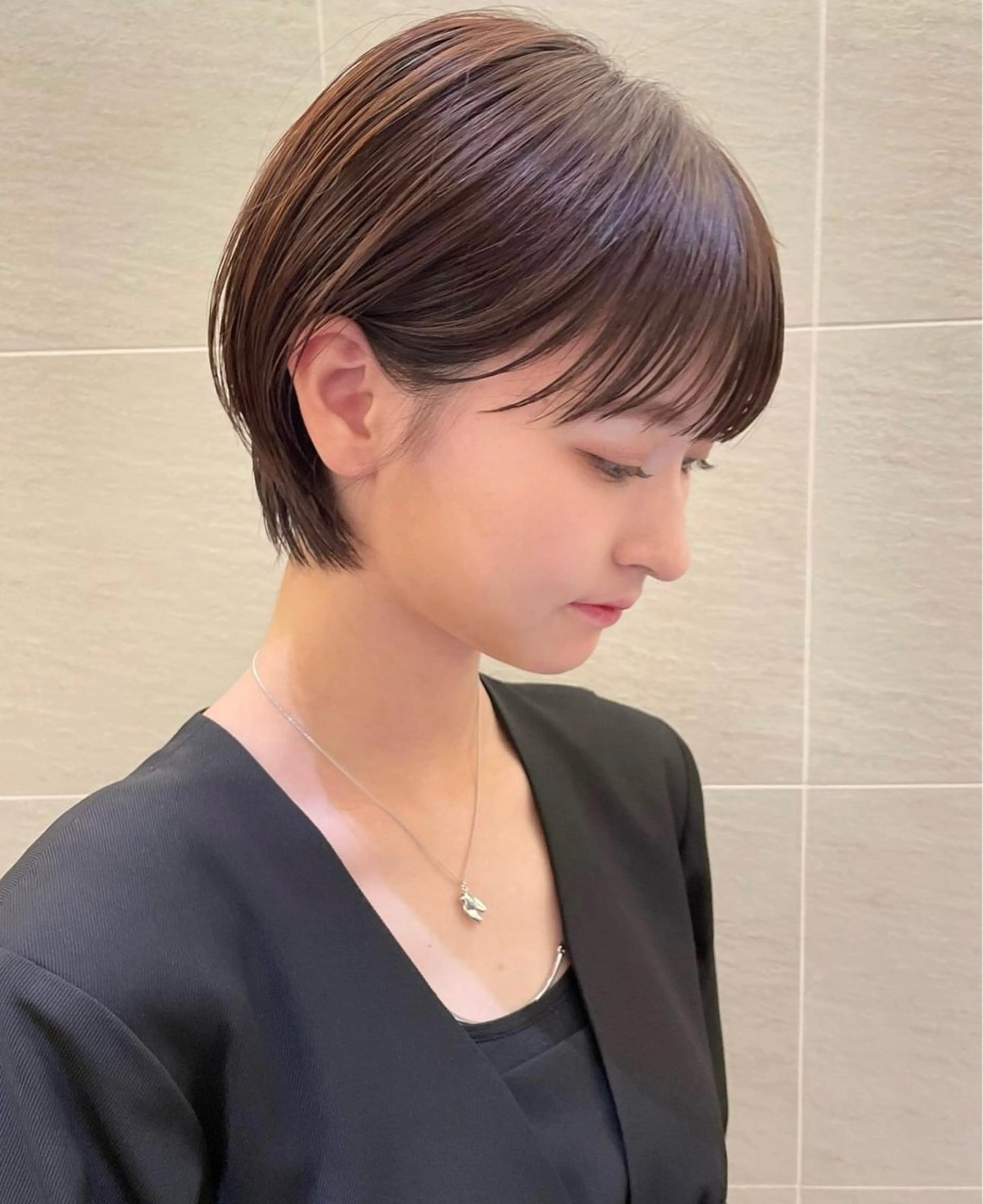 ショート ボブ ショートヘア 撮影モデル様募集 直樹のヘアスタイル