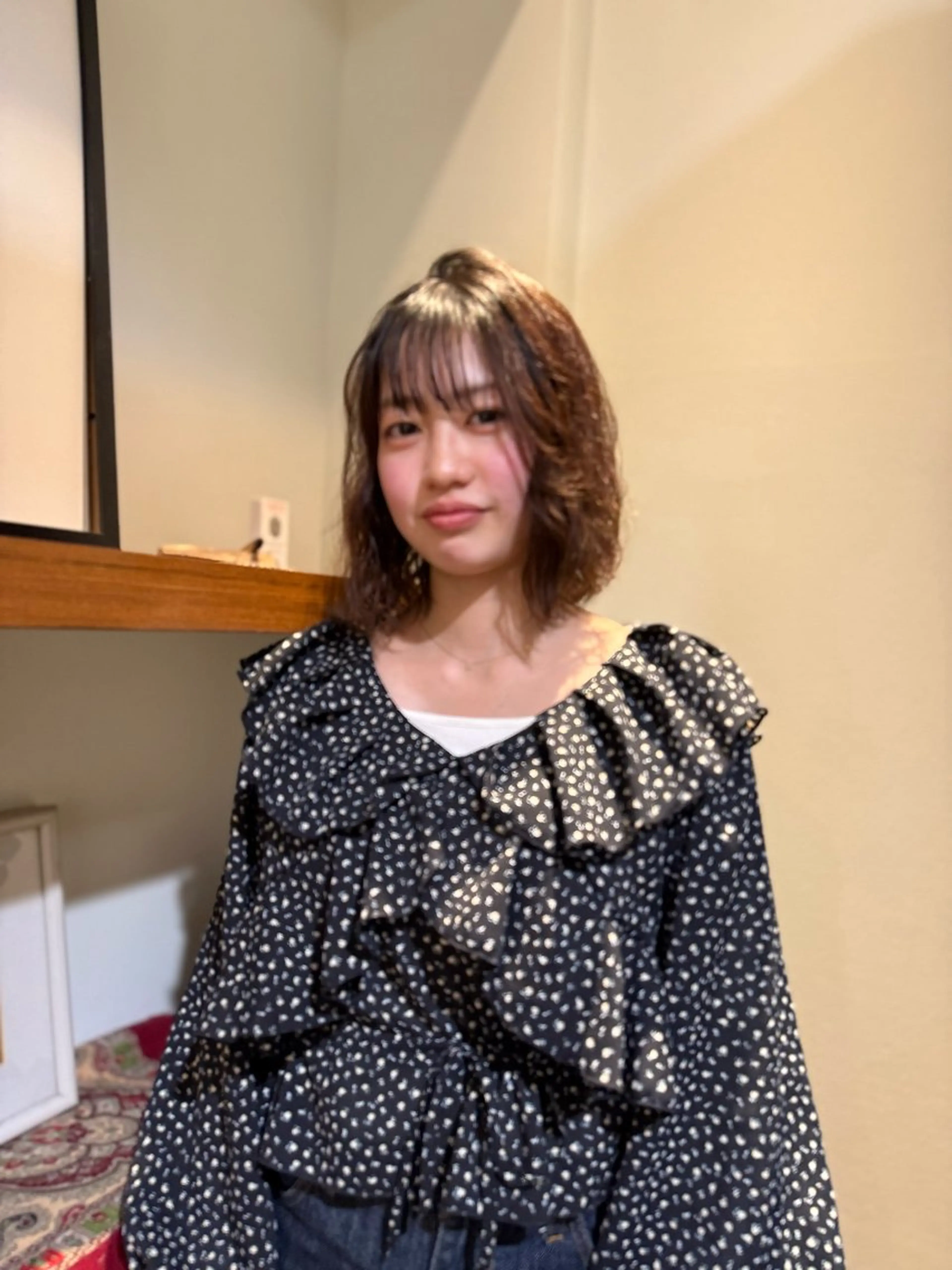 パーマ デジタルパーマ ✨髪質改善✨/グ レージュ特化/来輝のヘアスタイル