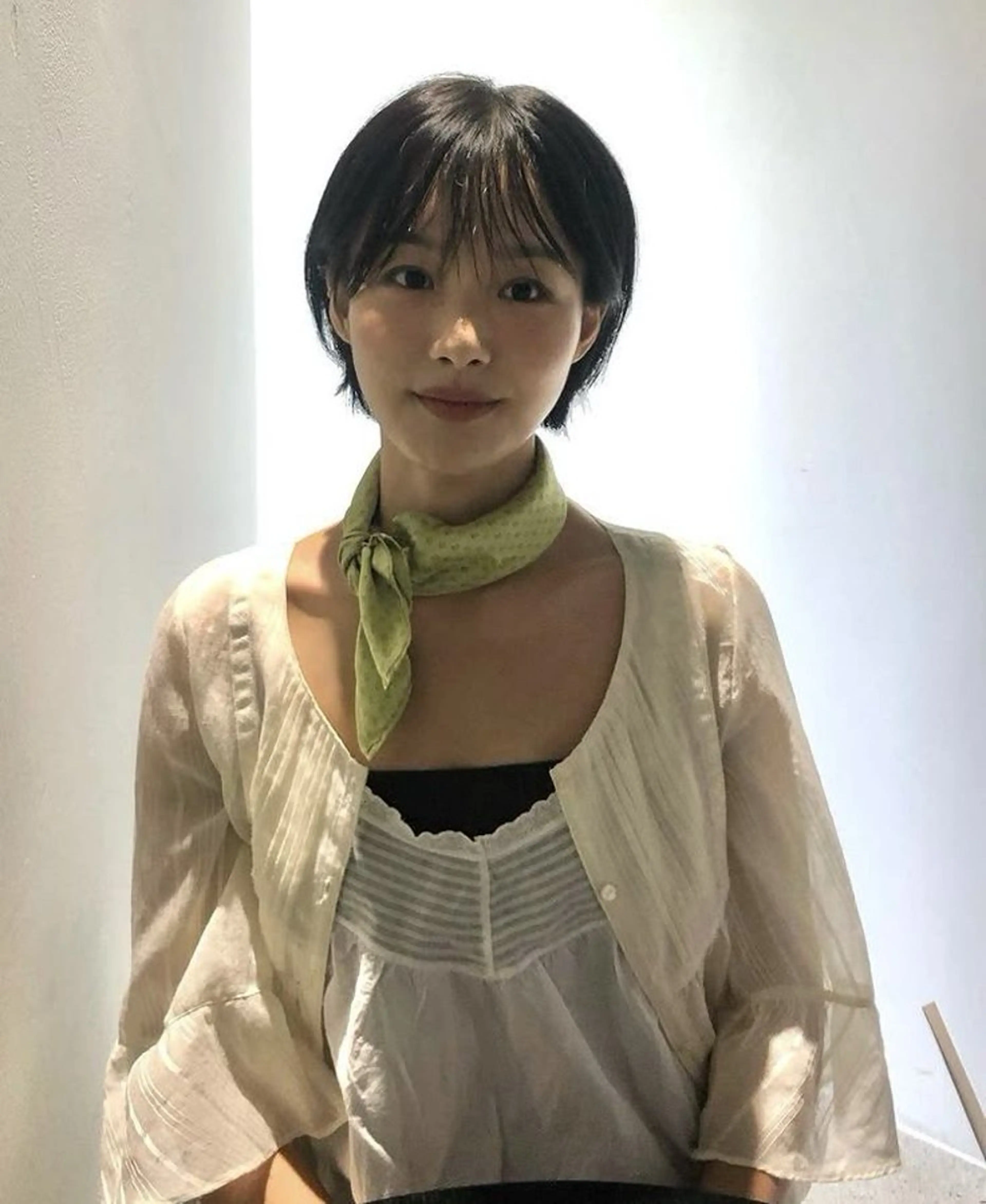 ショート riria/ボブ /ブラウンカラー🎀のヘアスタイル