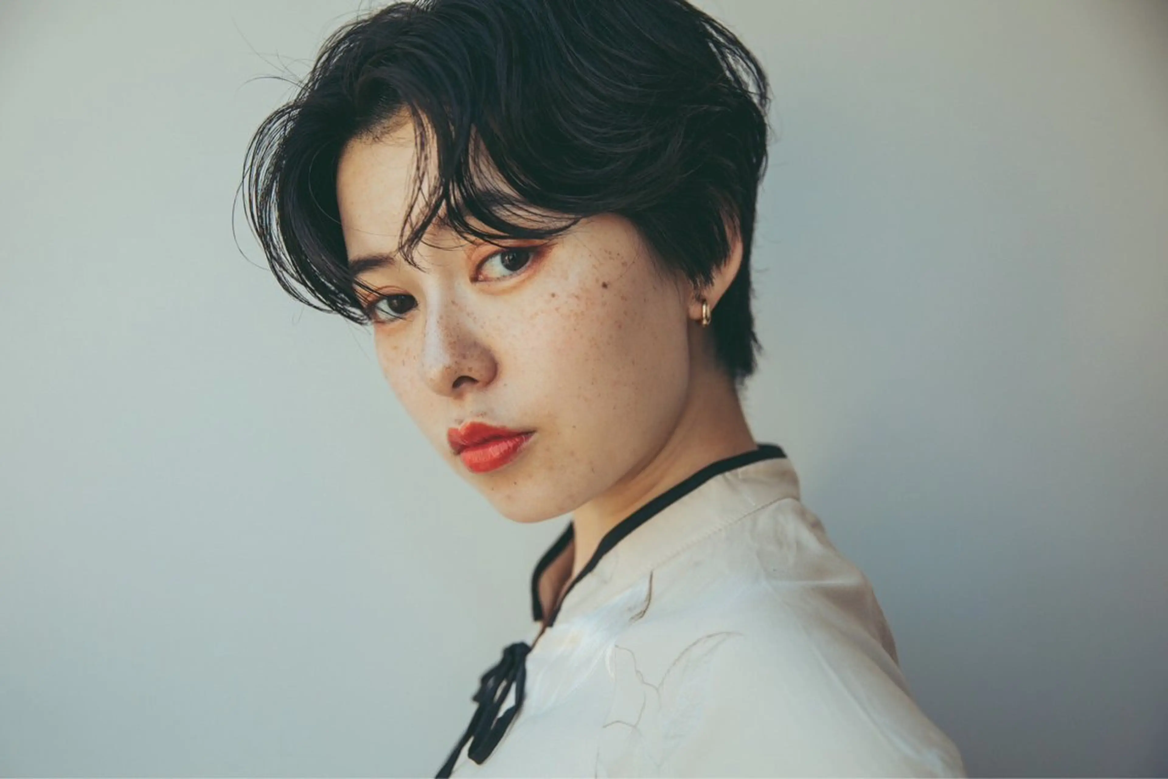 ショート カラー バレイヤージュ ブリーチ ケアブリーチ ダブルカラー イヤリングカラー カット ヘアカラー トリートメント ☀️Luana☀️ 公式/大通のヘアスタイル