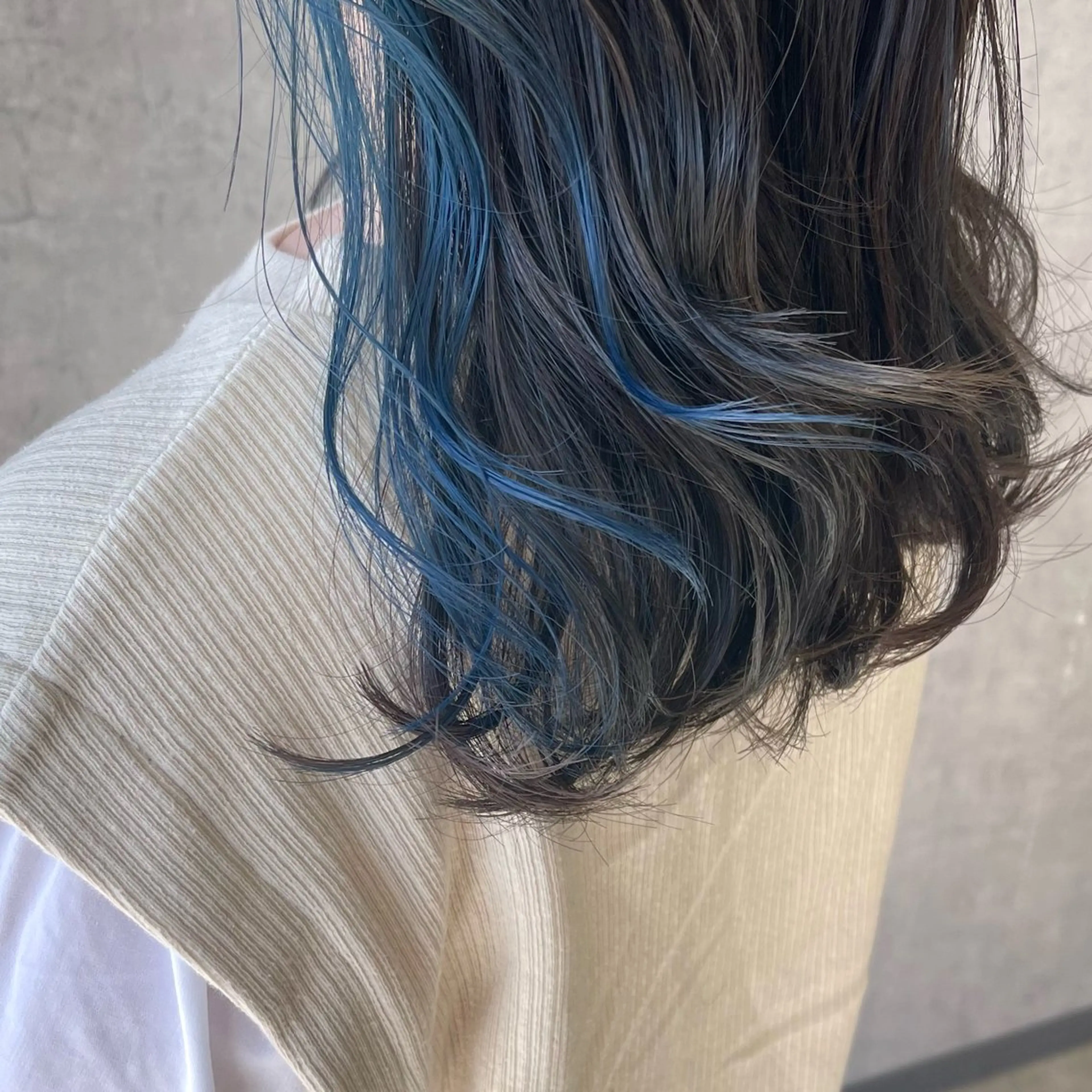 ミディアム カラー ヘアアレンジ カット ヘアカラー トリートメント merci.所属・🌻あいり merci.🌻のヘアスタイル