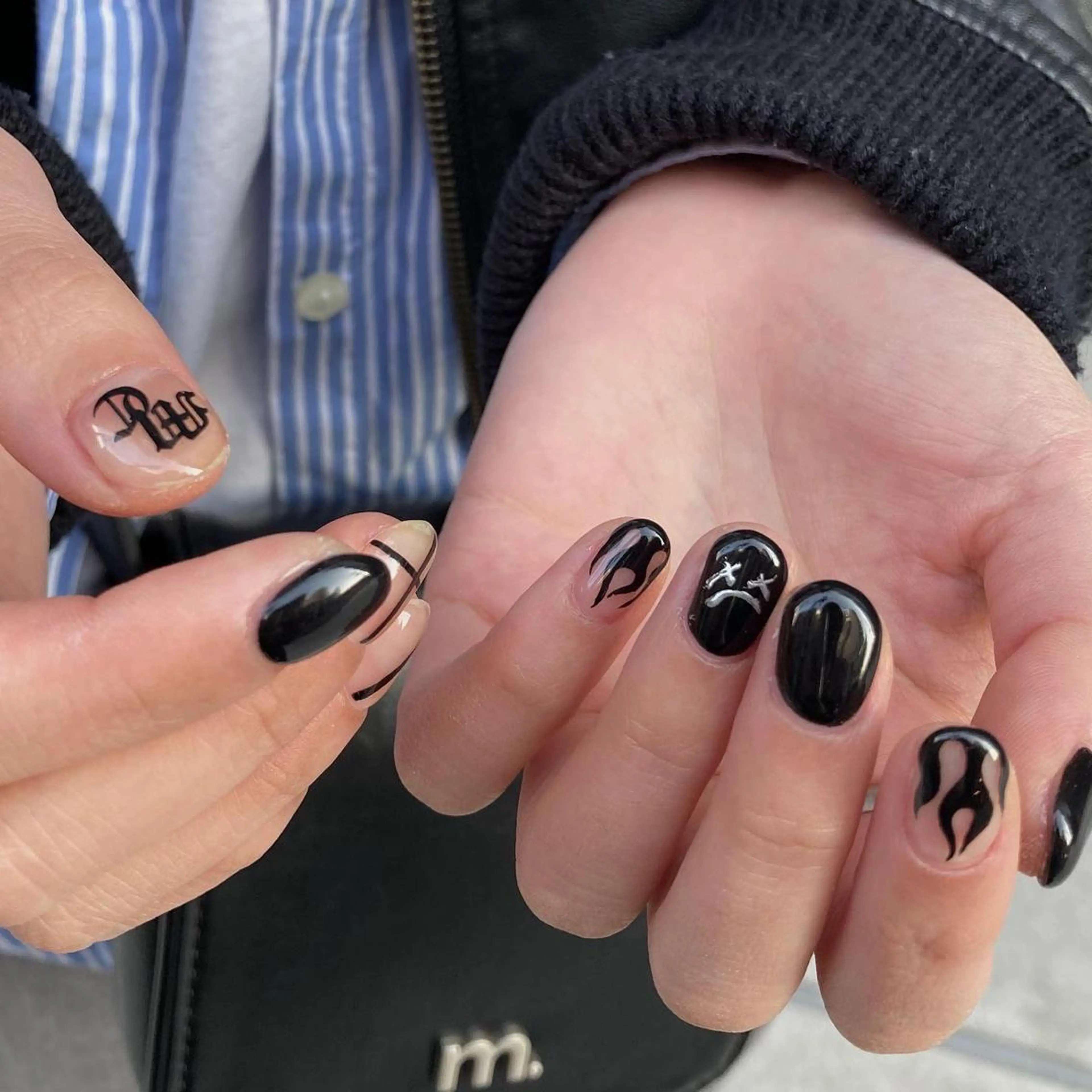 ネイル kana/モード ・グランジ໒꒱のネイルデザイン