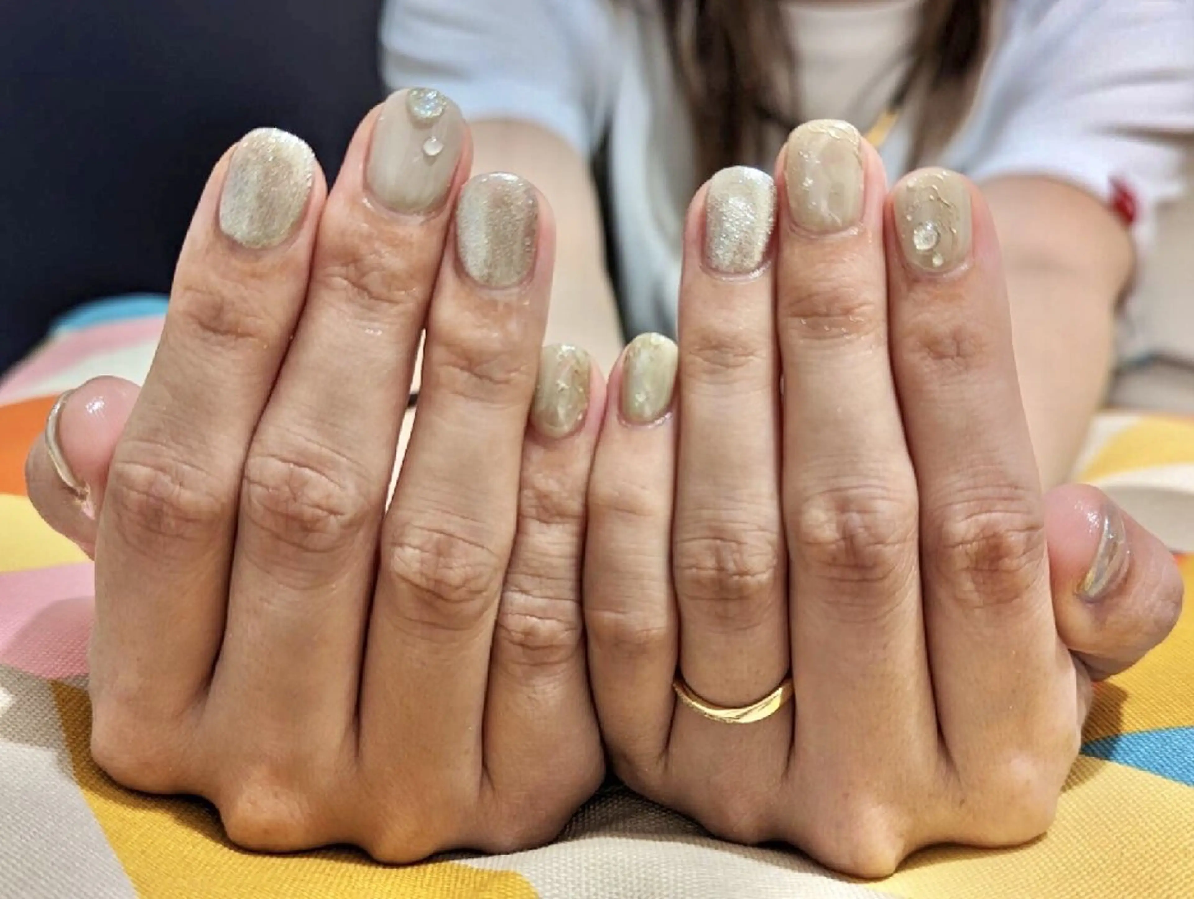 ネイル ニュアンスネイル VIBLISS福岡店 yurichanのネイルデザイン