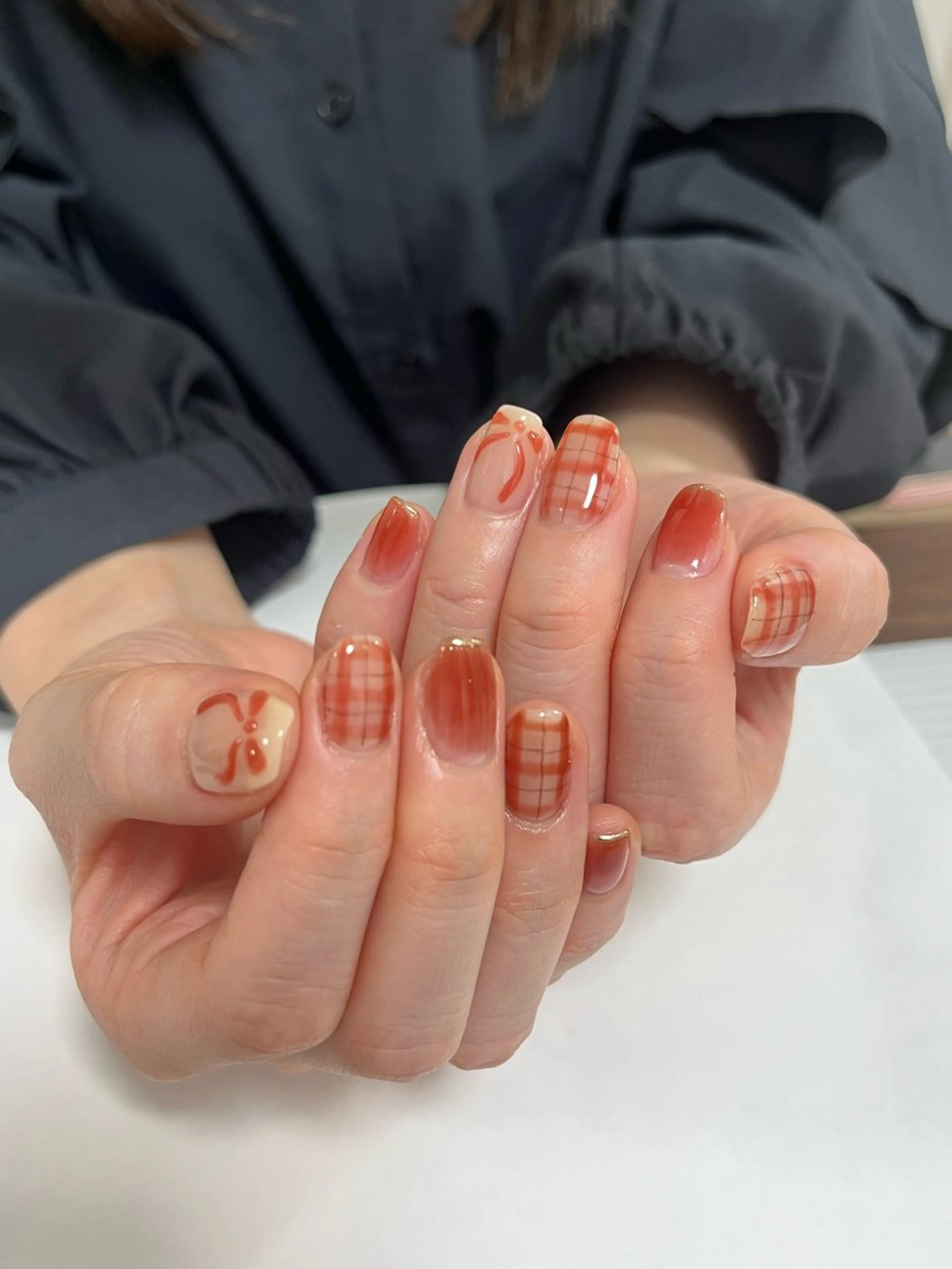 ネイル ハンドネイル elen南越谷 Rina𖥔⋱のネイルデザイン