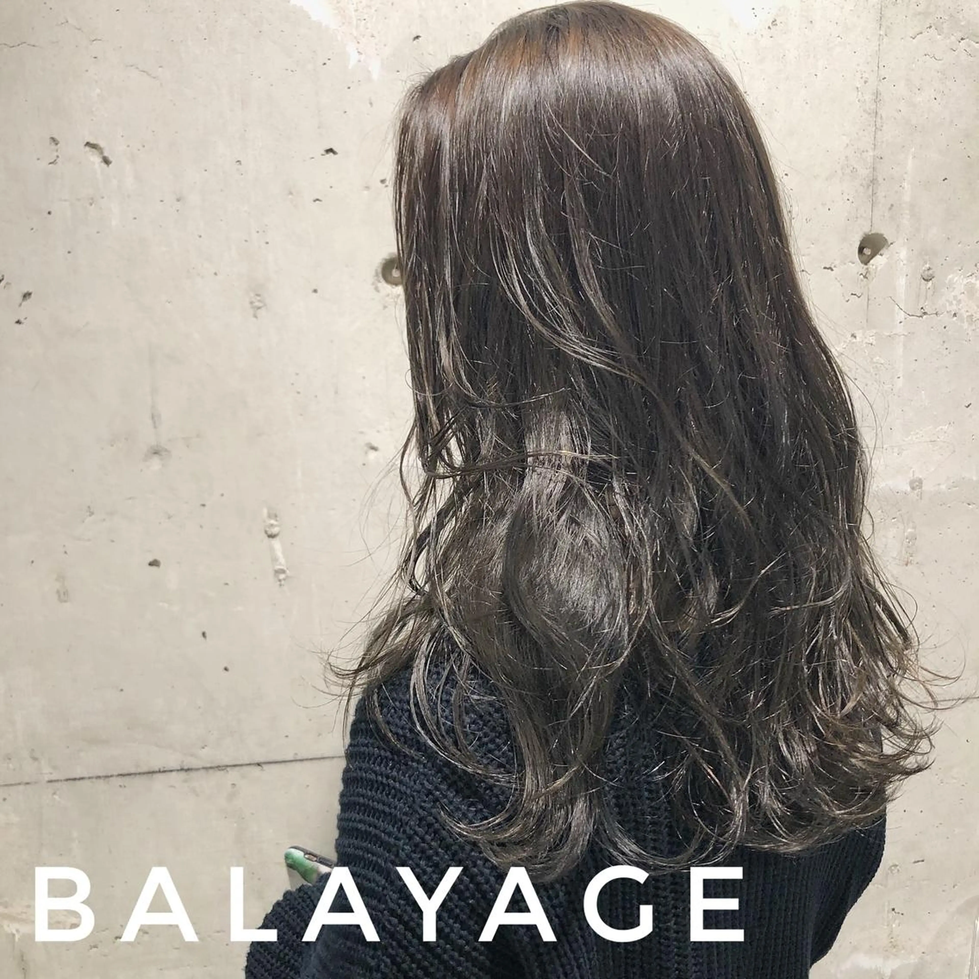 ロング カラー YU-KA ✂︎ROSSOのヘアスタイル