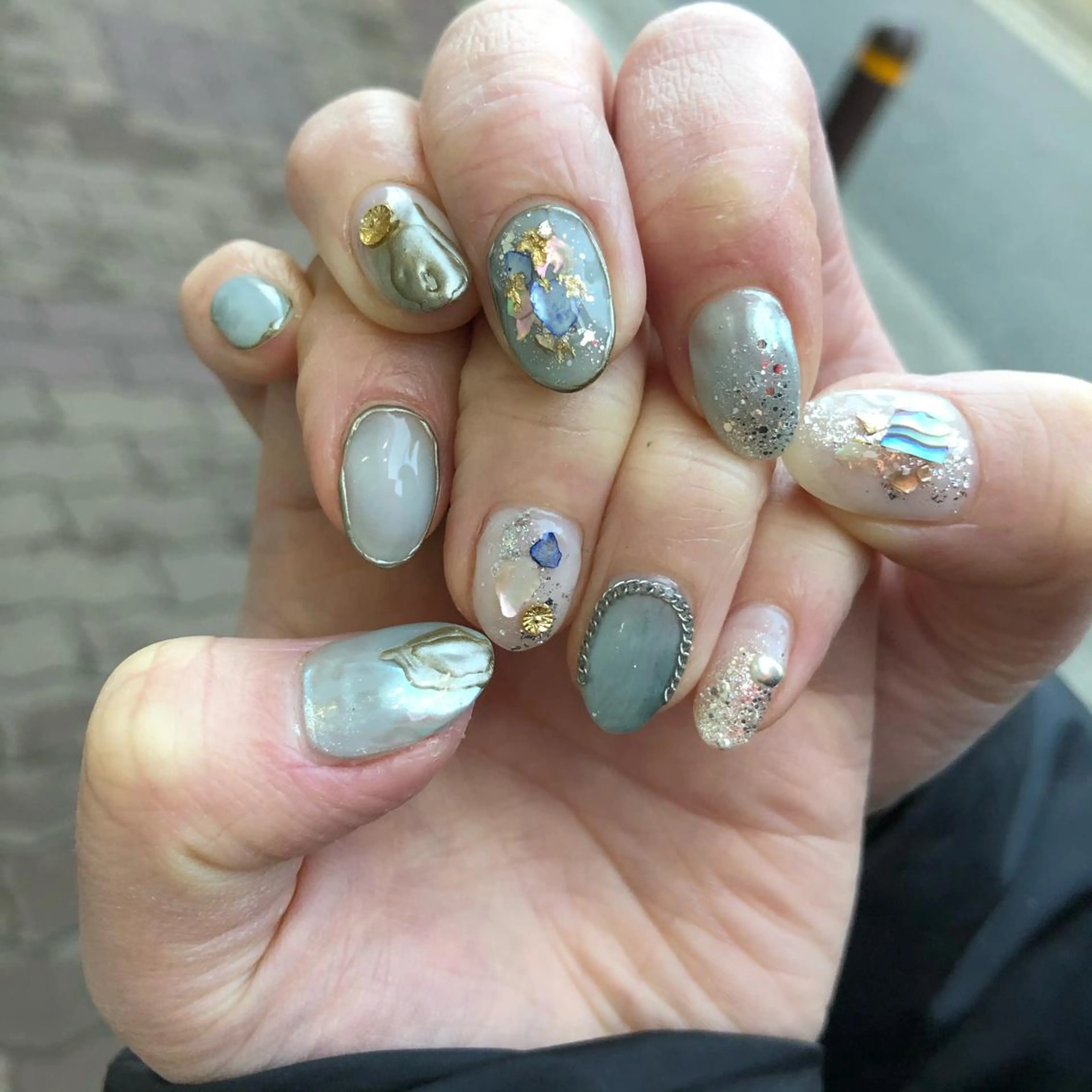 ロング カラー キッズ ネイル マツエク・マツパ 福田 加奈のネイルデザイン