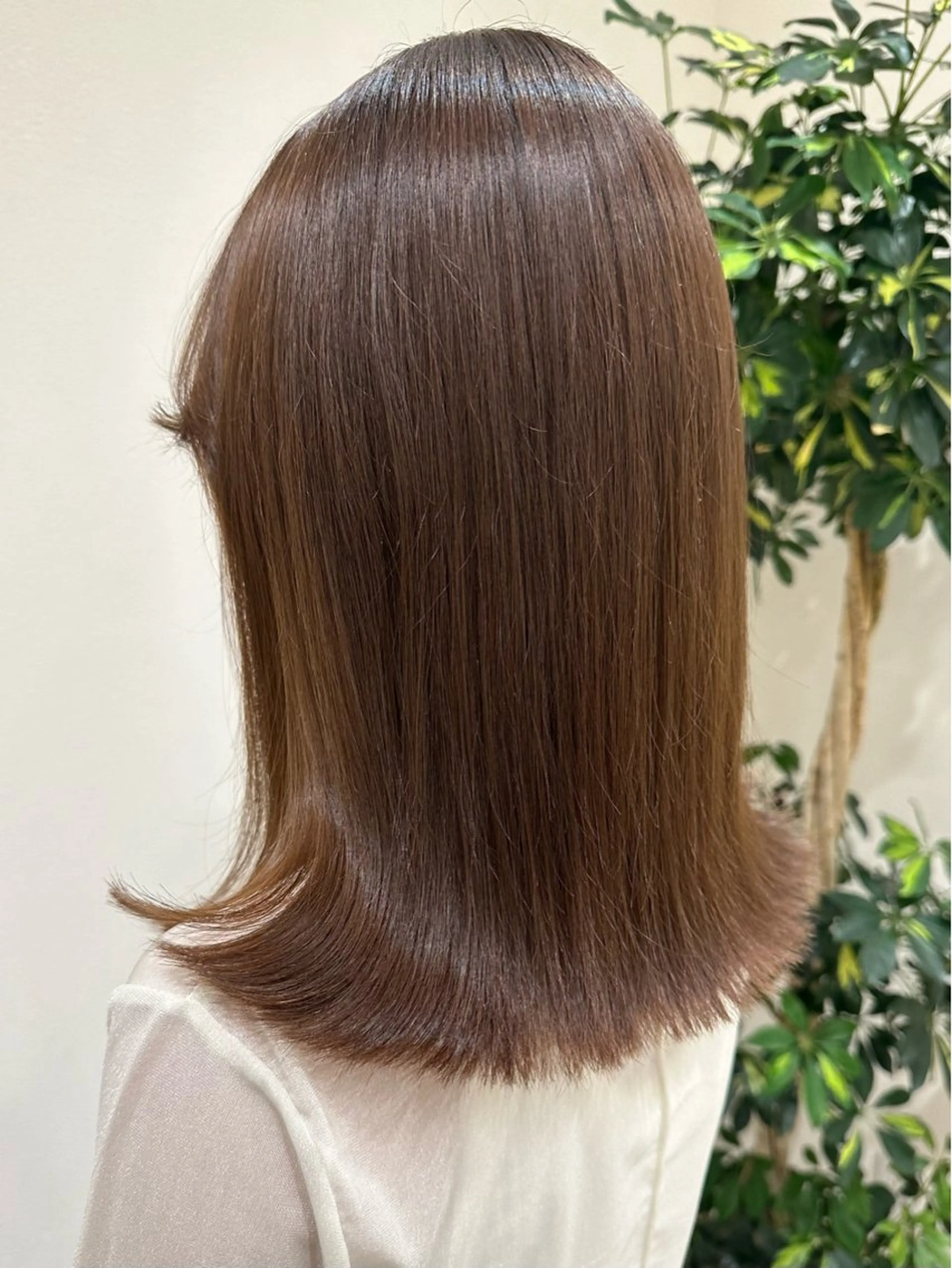 セミロング 外ハネヘア Hair Life Design NiCO所属・カットモデル 募集中/アスカのヘアスタイル