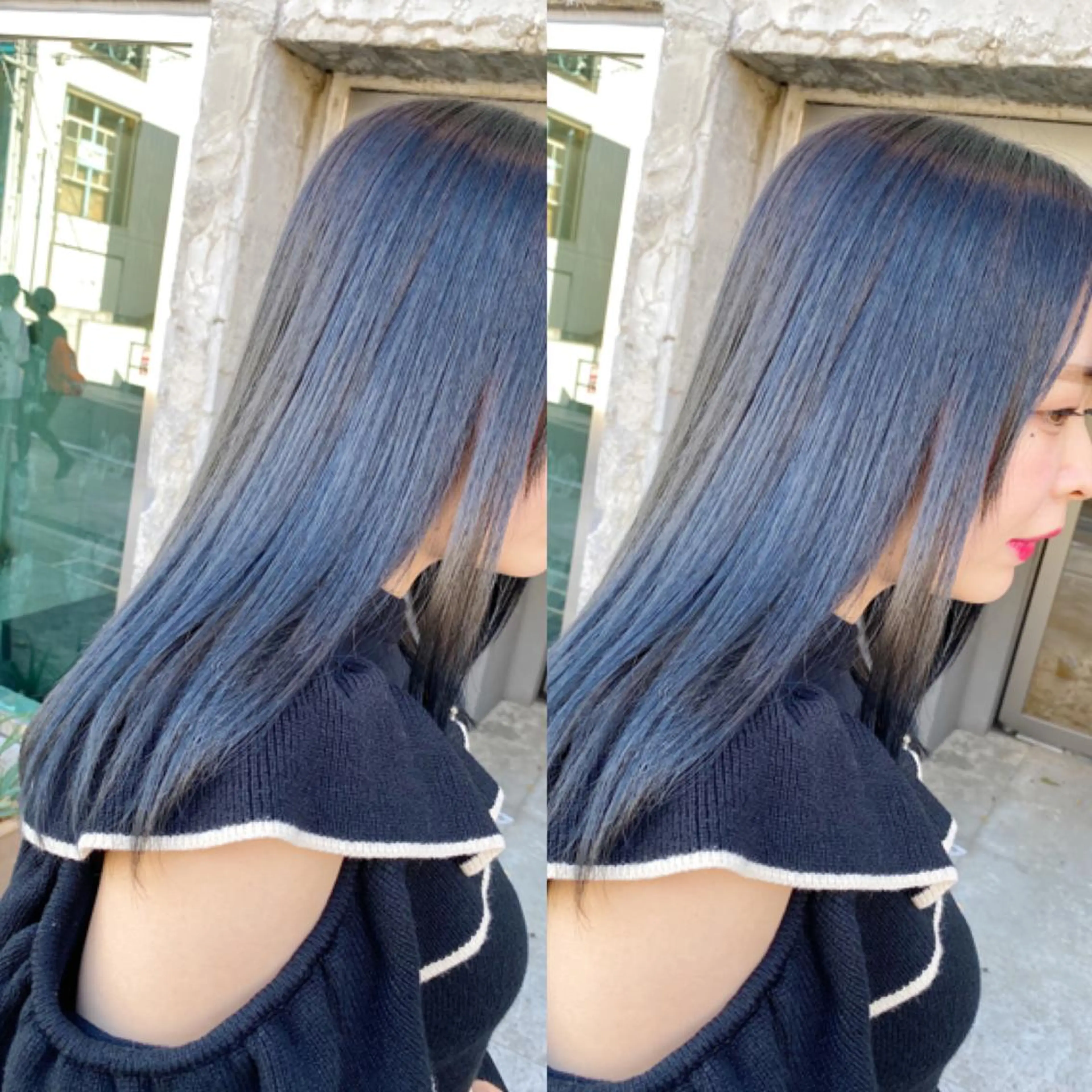 セミロング カラー ヘアアレンジ ヘアカラー トリートメント ブリーチ/ヘアケア 🪞TAKUMA🪞のヘアスタイル