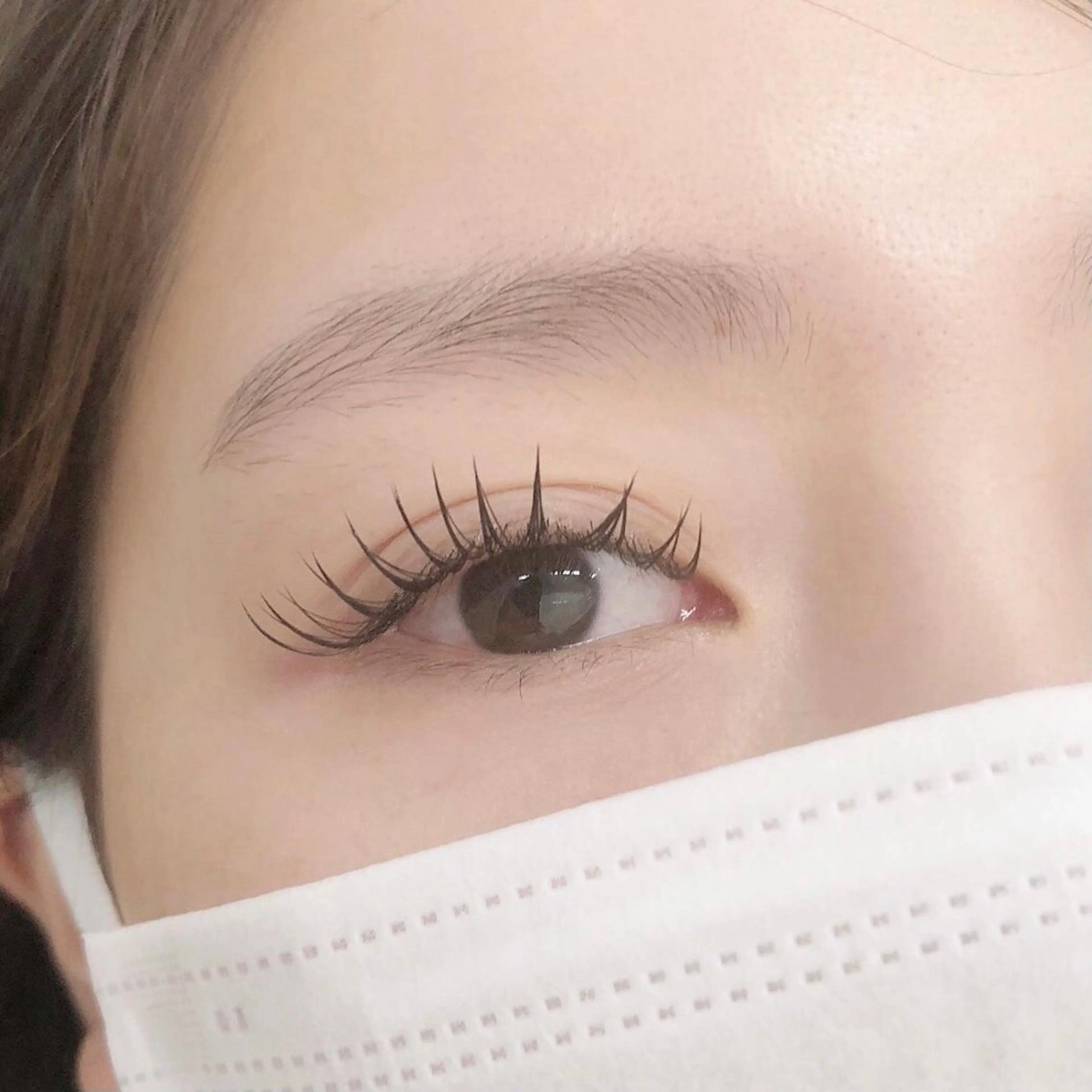 マツエク・マツパ Mercury Curl 鈴木 茜のマツエク・マツパデザイン