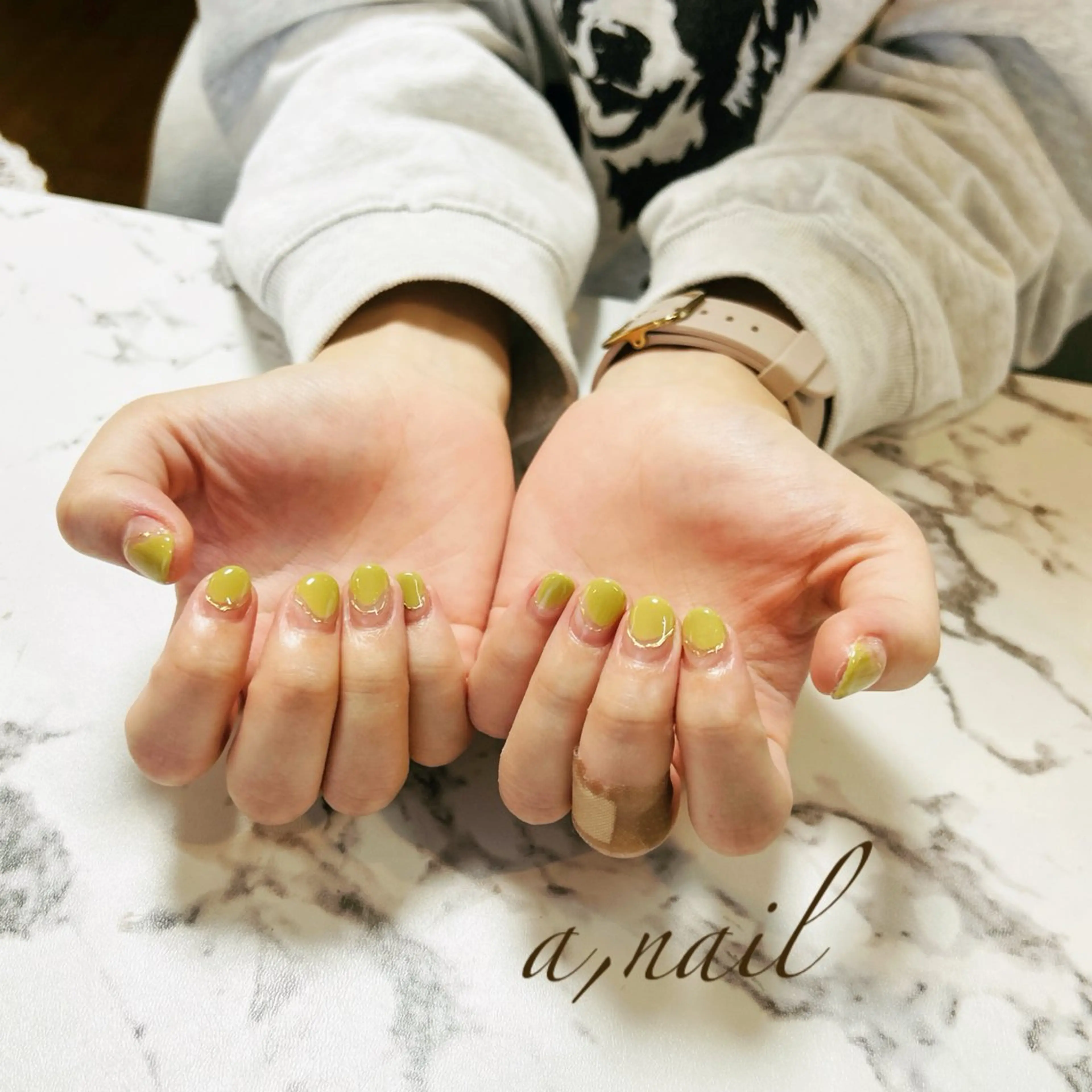 ネイル フレンチネイル キラキラネイル ミラーネイル オフィスネイル シンプルネイル ハンドネイル ネイルサロン エーネイルのネイルデザイン