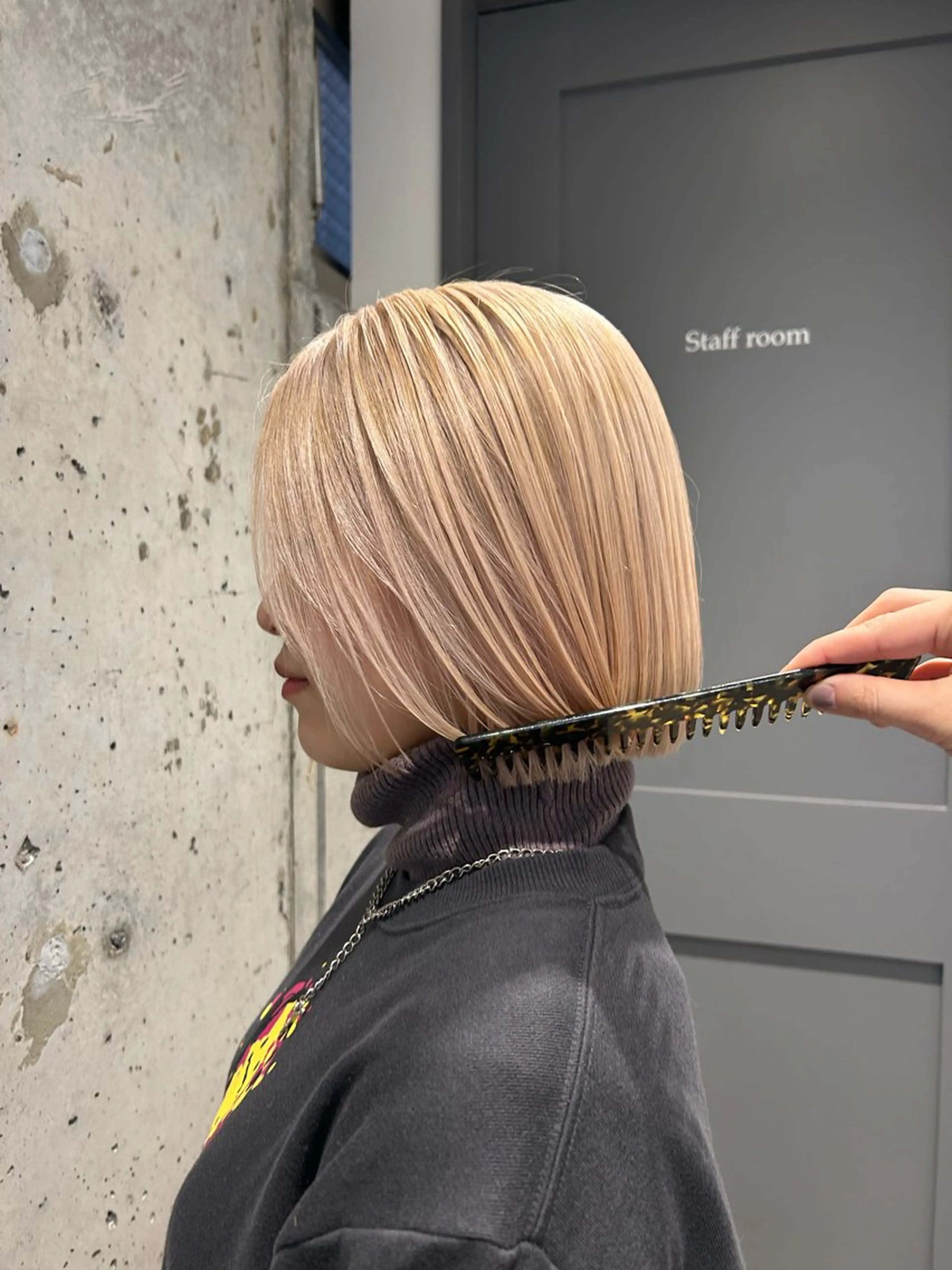 ショート カラー カット ヘアカラー トリートメント 🦖ミニボブ/ボブ /MOEKA🦕のヘアスタイル