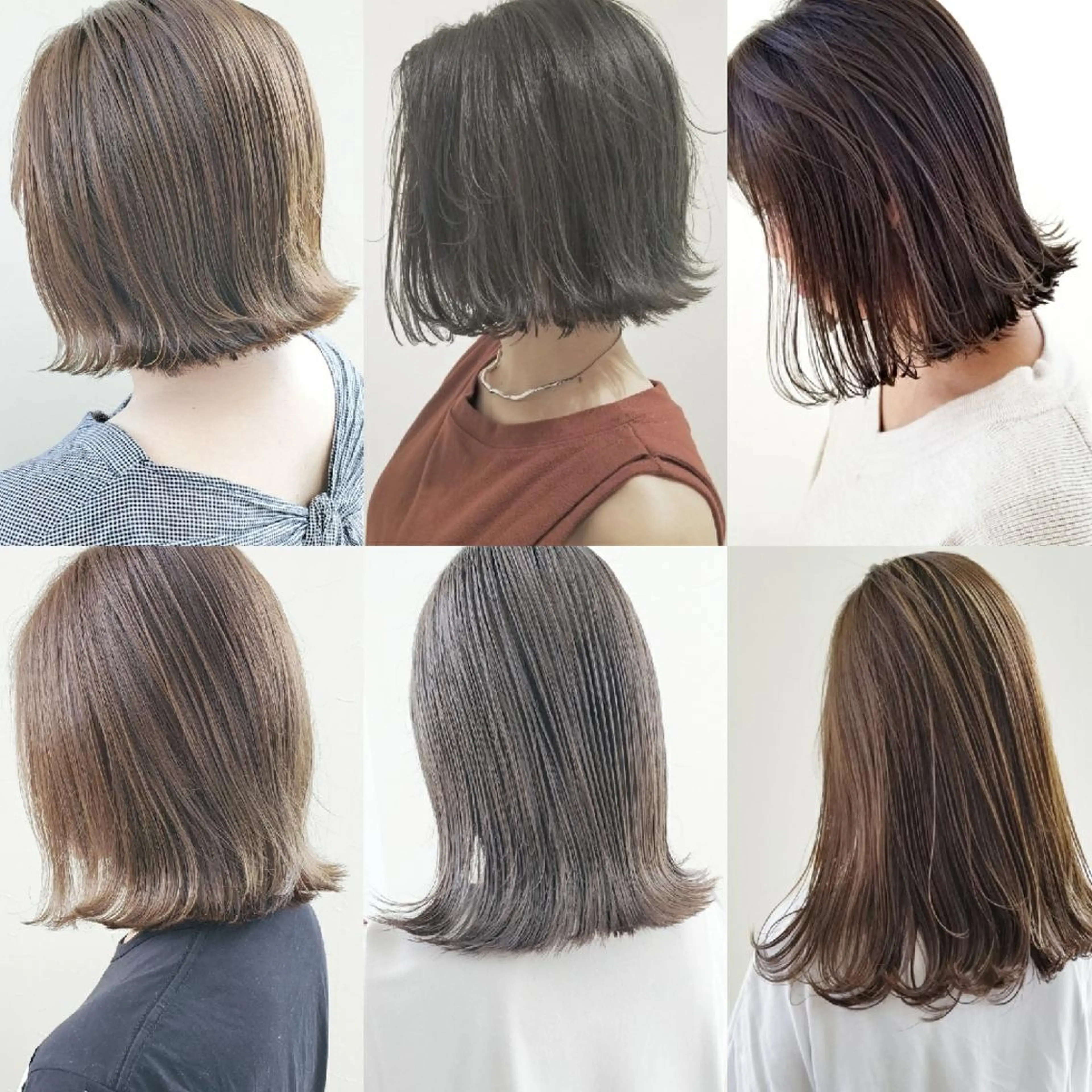 ミディアム カラー 透明感カラー グレージュ レイヤーカット/ ウルフカット/大橋 のヘアスタイル