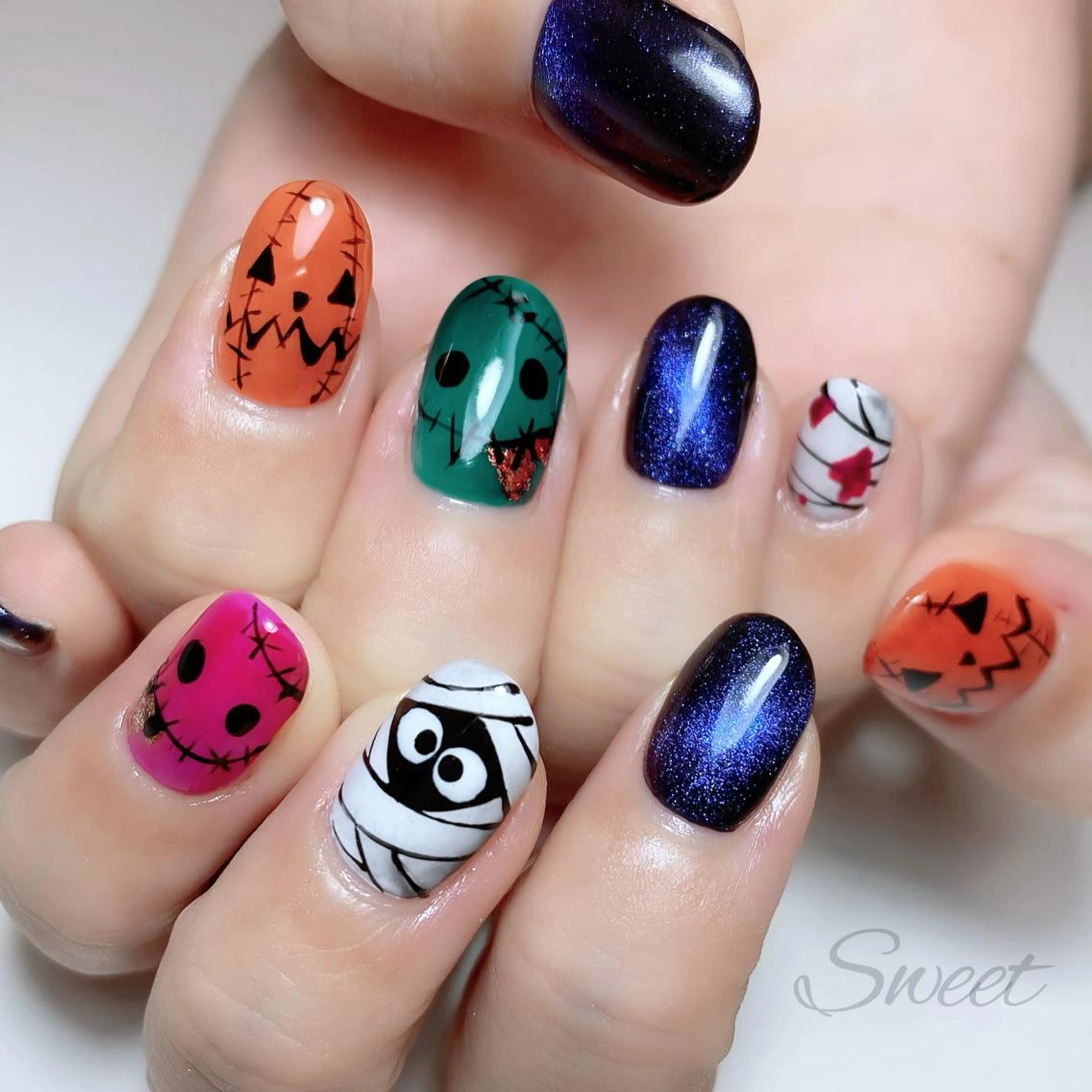 ネイル sweet 仲野陽子のネイルデザイン