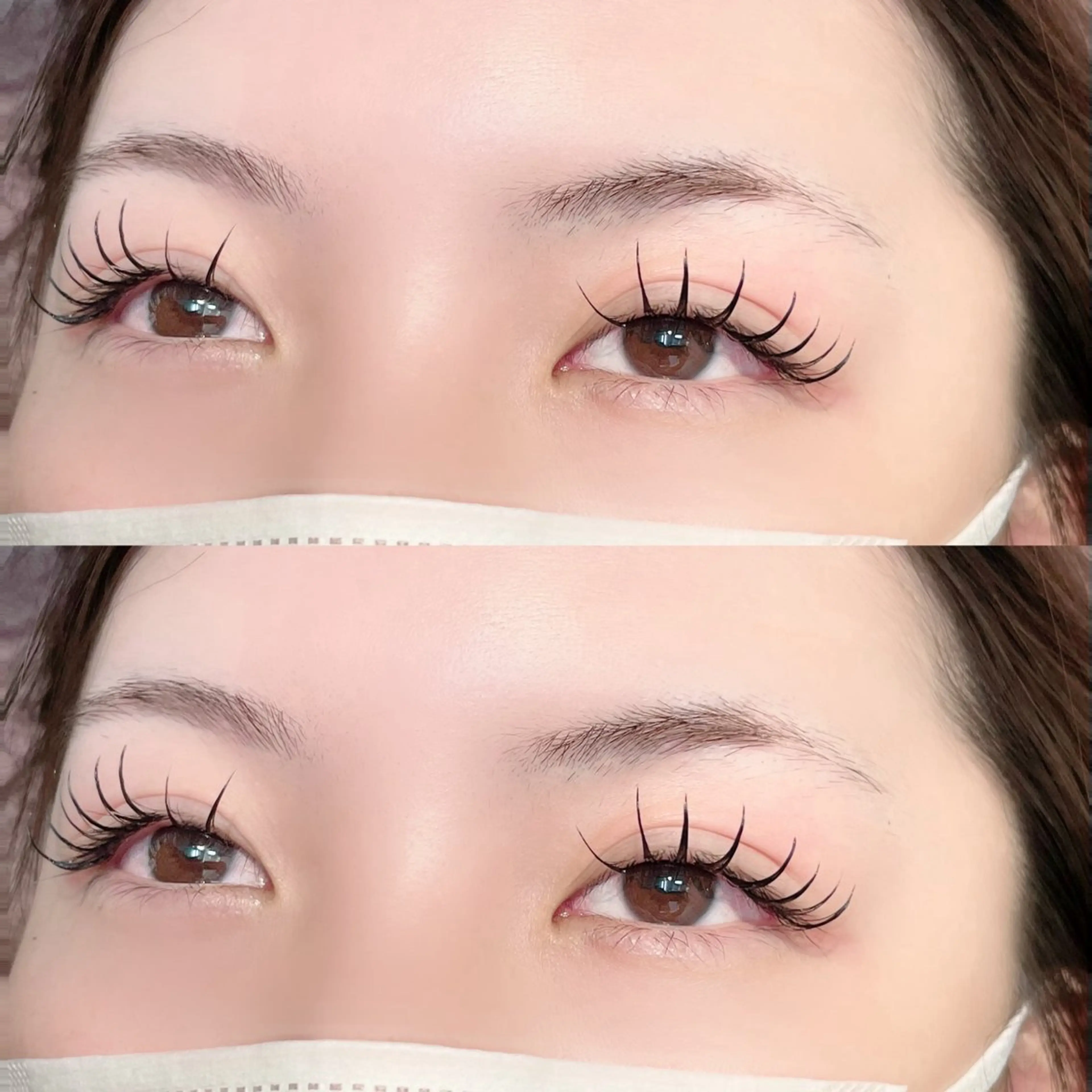 マツエク・マツパ フラットラッシュ ♥TUMUGI ♥パリエクのマツエク・マツパデザイン