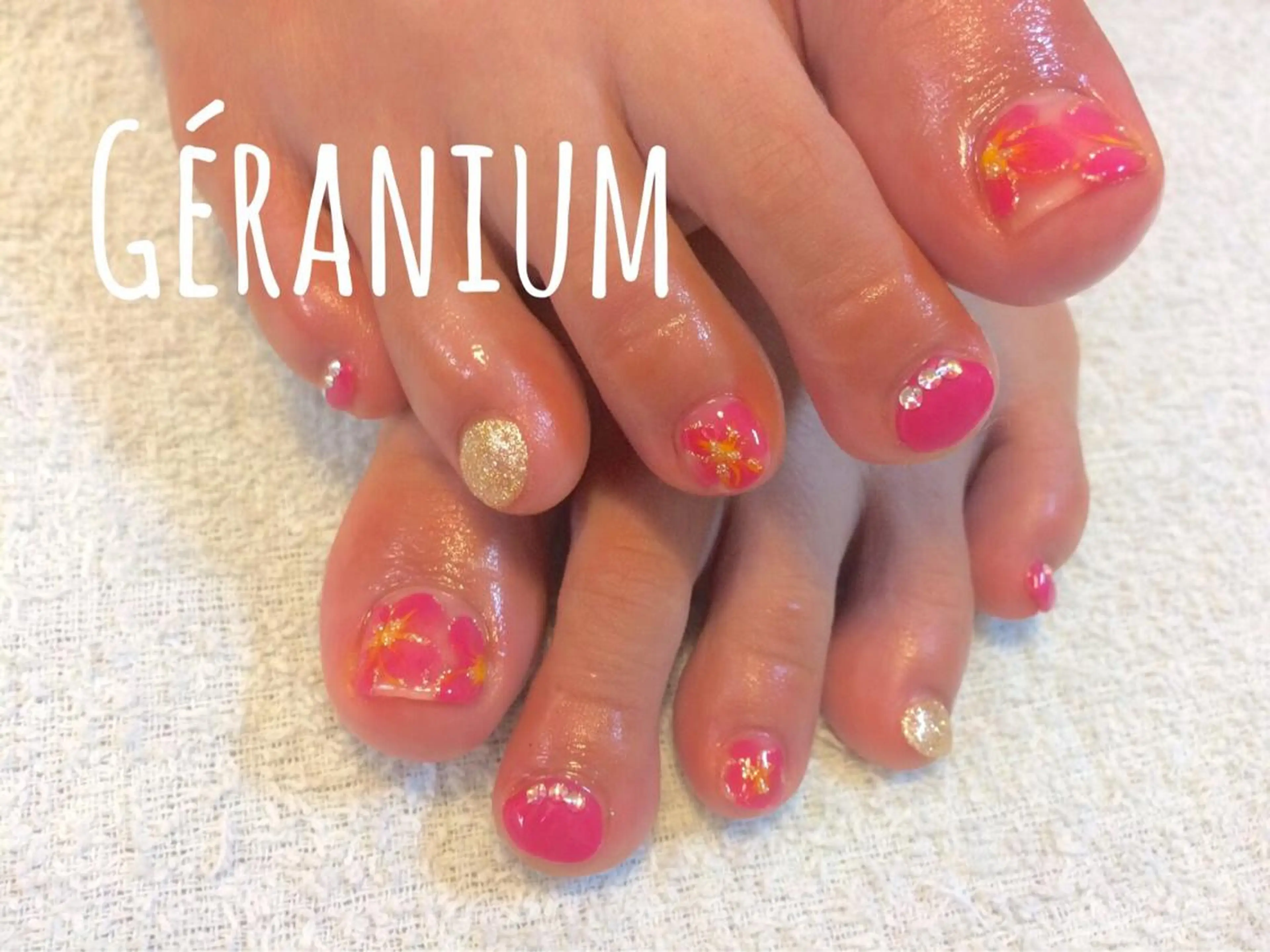 ネイル GéRanium Harukaのネイルデザイン