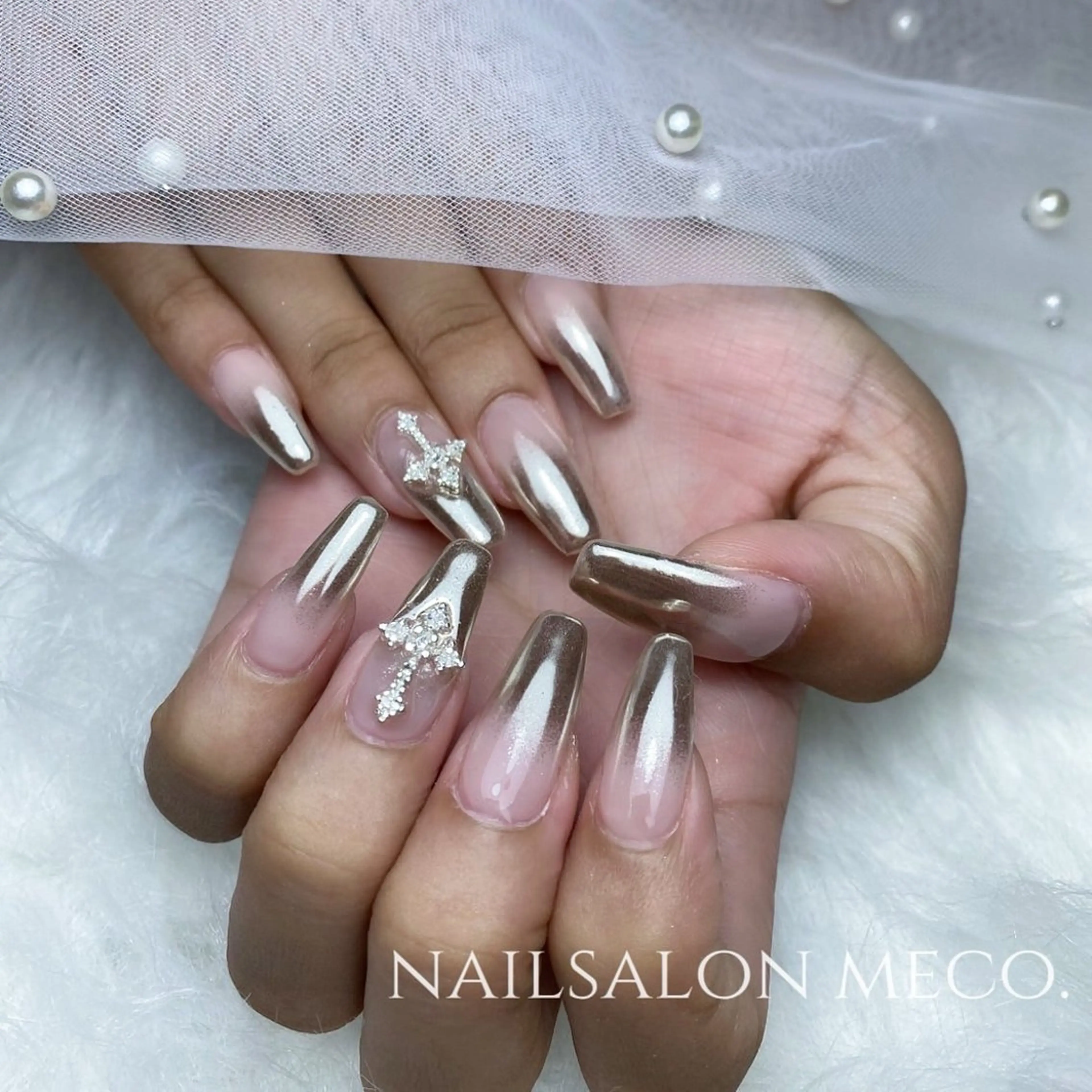 ネイル フットネイル nailsalon mecoのネイルデザイン
