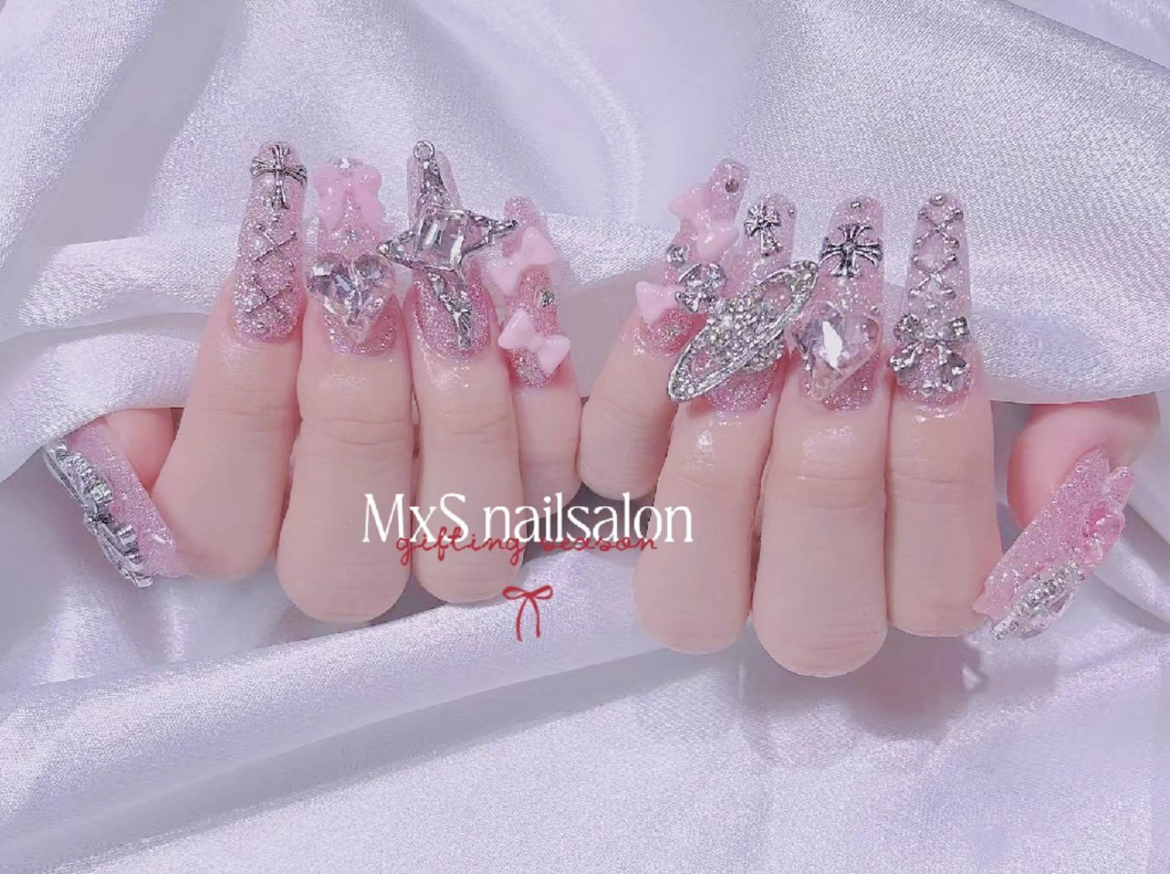 ネイル ハンドネイル ハンドケア MxS Nail 【長さだし/フィルイン/マグネット/ワンホンネイル/韓国ネイル/パラジェル】所属・M×S Nail みなのネイルデザイン