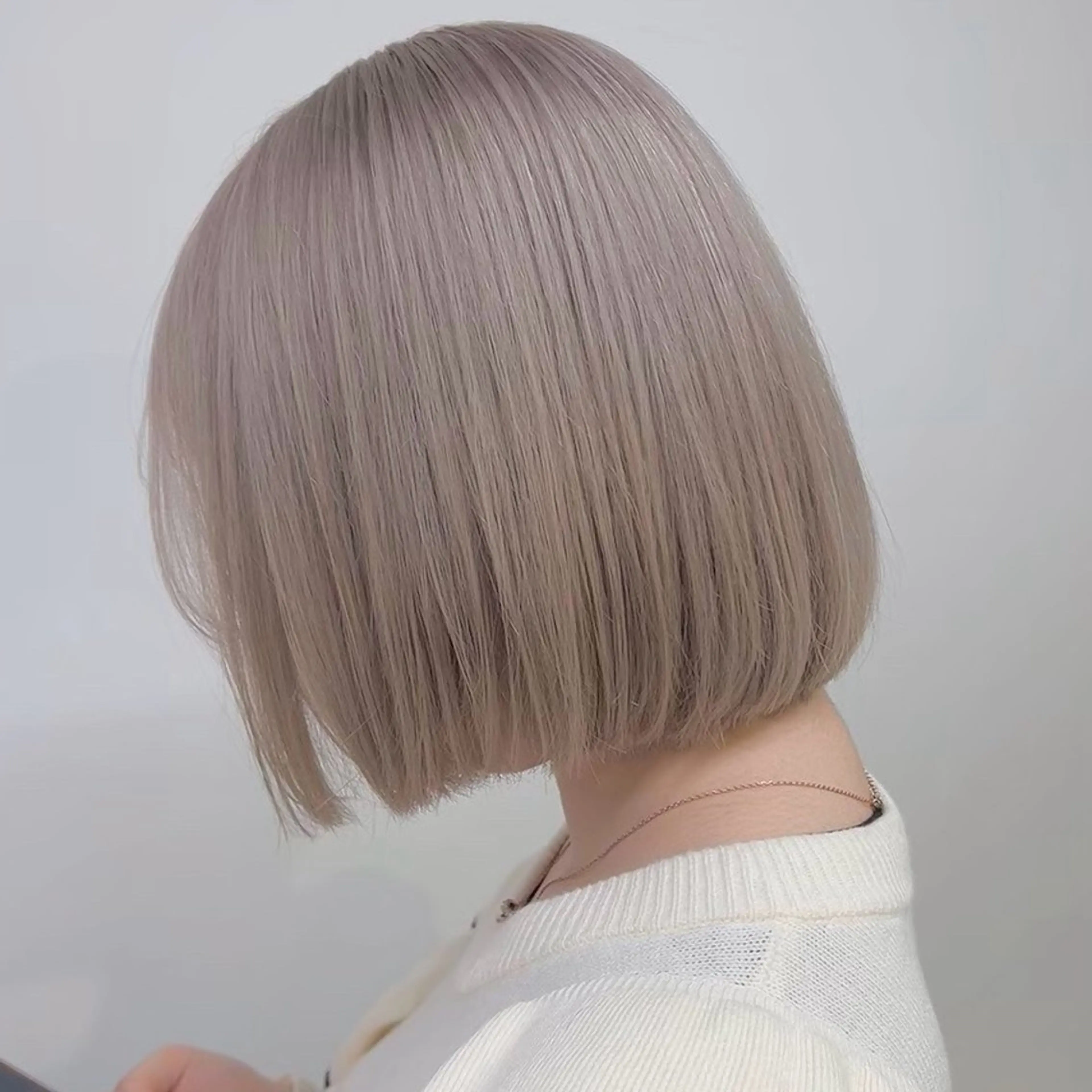 ショート カラー ヘアアレンジ カット ヘアカラー トリートメント ヘッドスパ ヘアセット ‎🤍韓国ボブ/ 縮毛矯正🪽‪ひかりのヘアスタイル