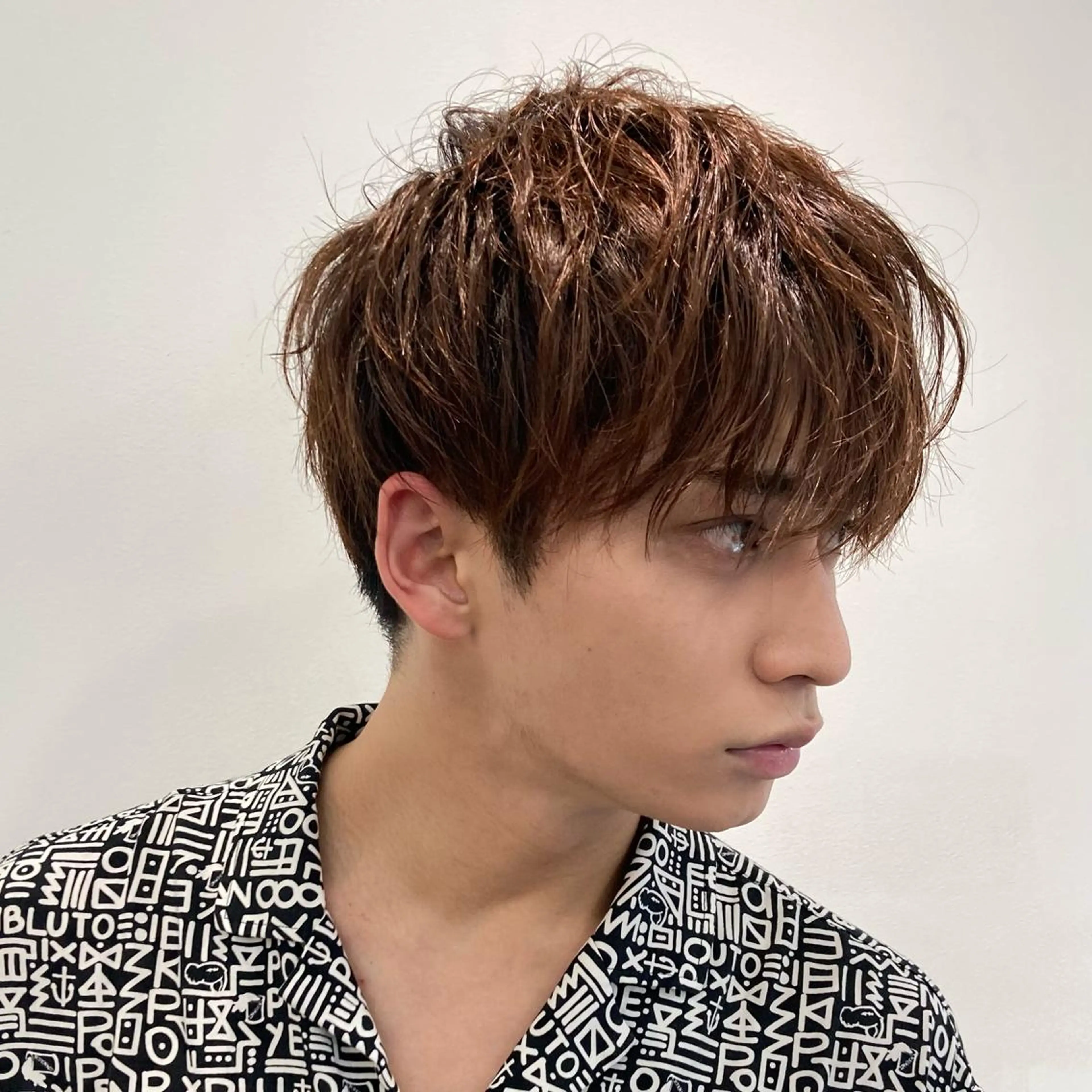 ショート パーマ メンズ 🐺ウルフの神🐺 /カラー/けいすけのヘアスタイル