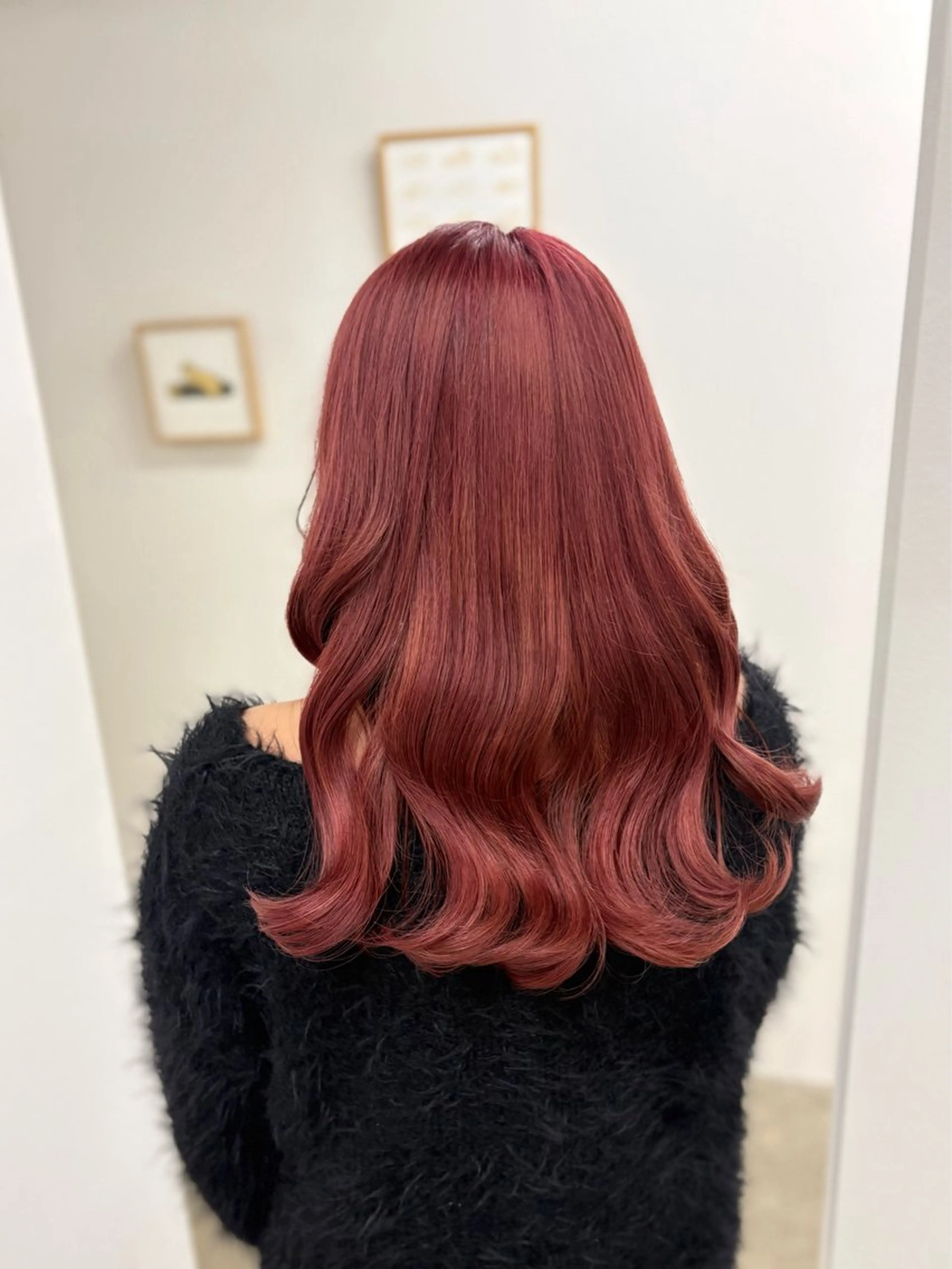 セミロング ヘアカラー COTAN所属・yui /ブリーチなしカラーのヘアスタイル