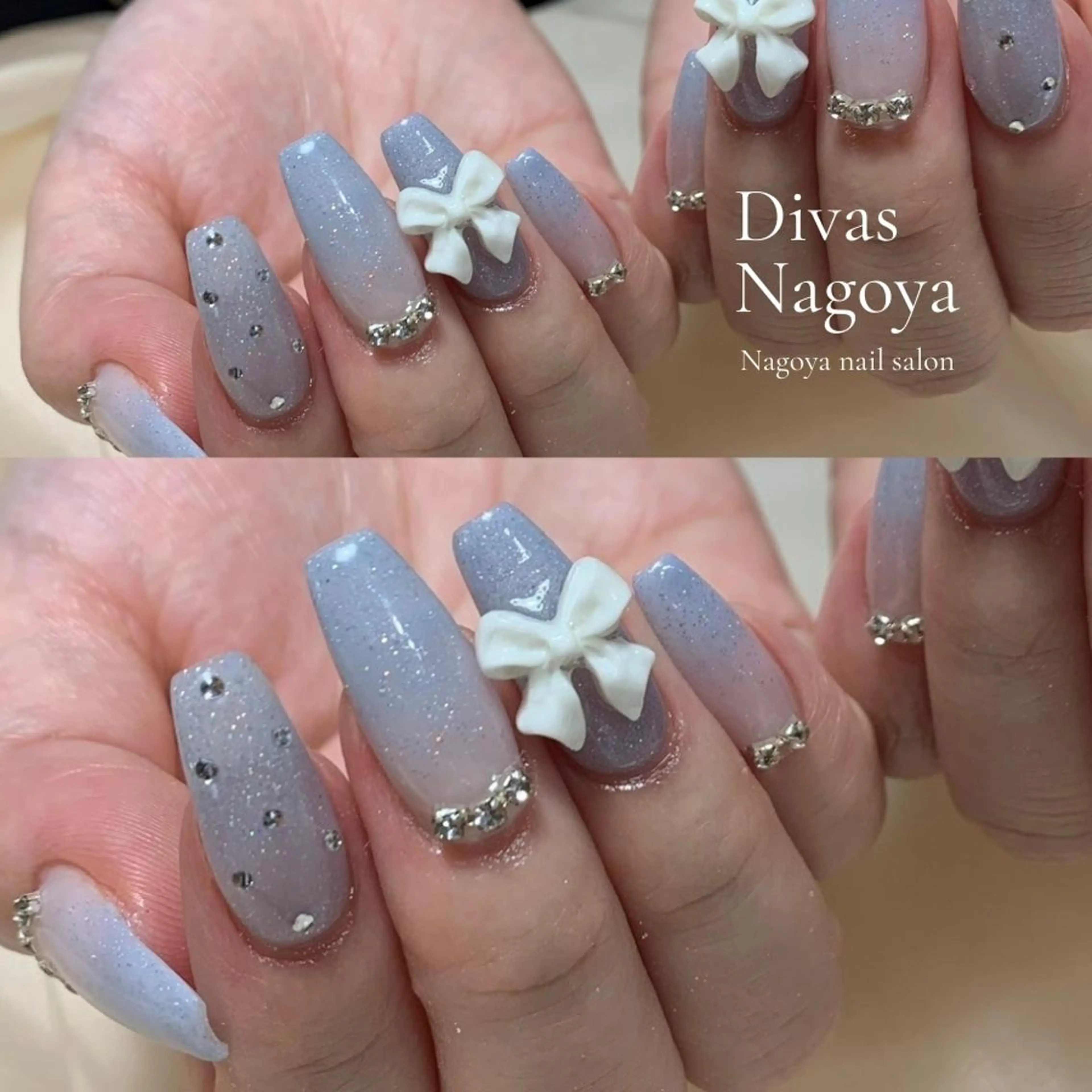 ネイル アートネイル 長さ出し ジェルネイル 韓国ネイル マグネットネイル 🎀Sakae D.d nail🎀のネイルデザイン