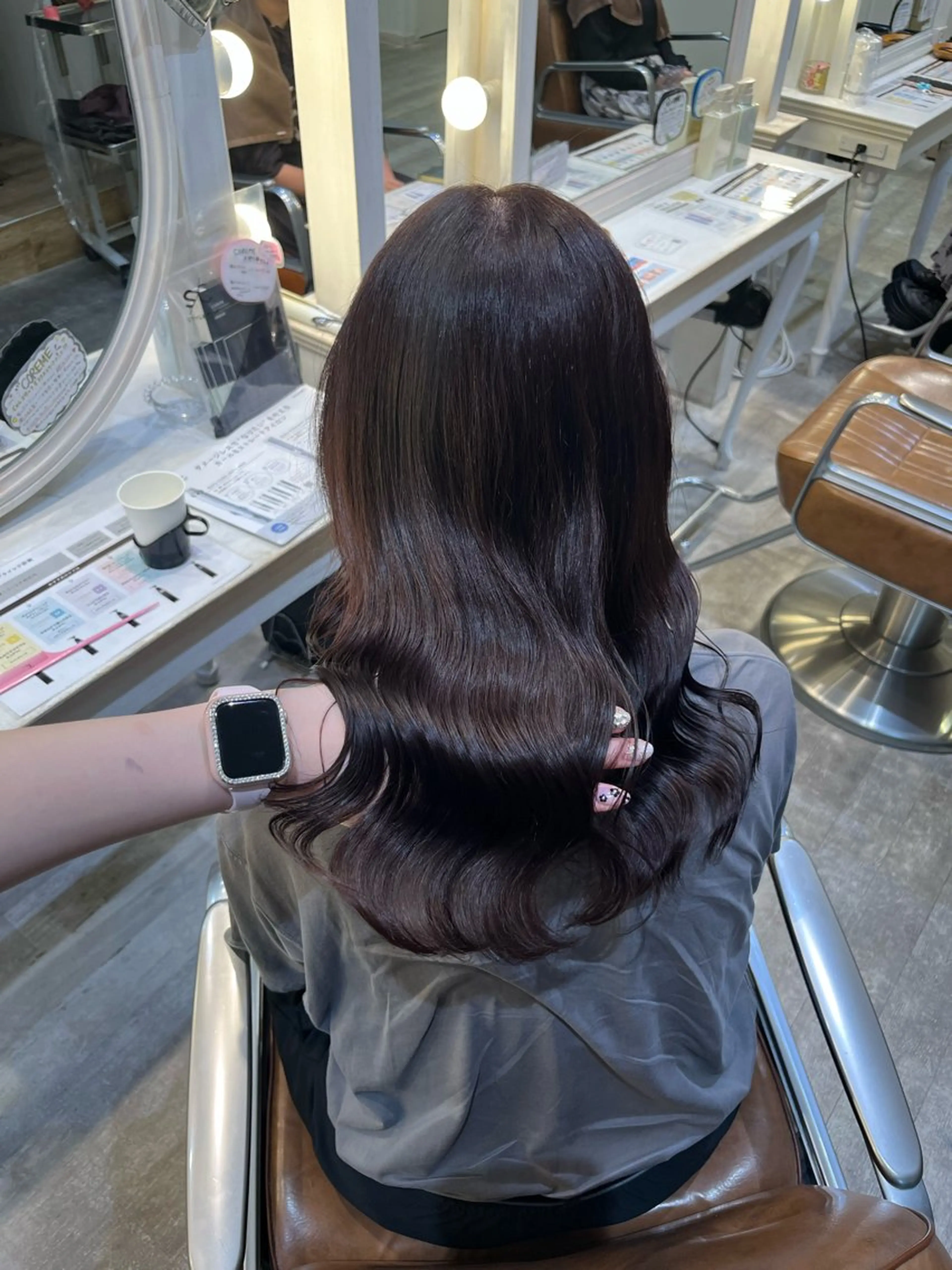 🍒新登場髪質改善カラー🍒艶髪目指したい方おすすめです！の写真