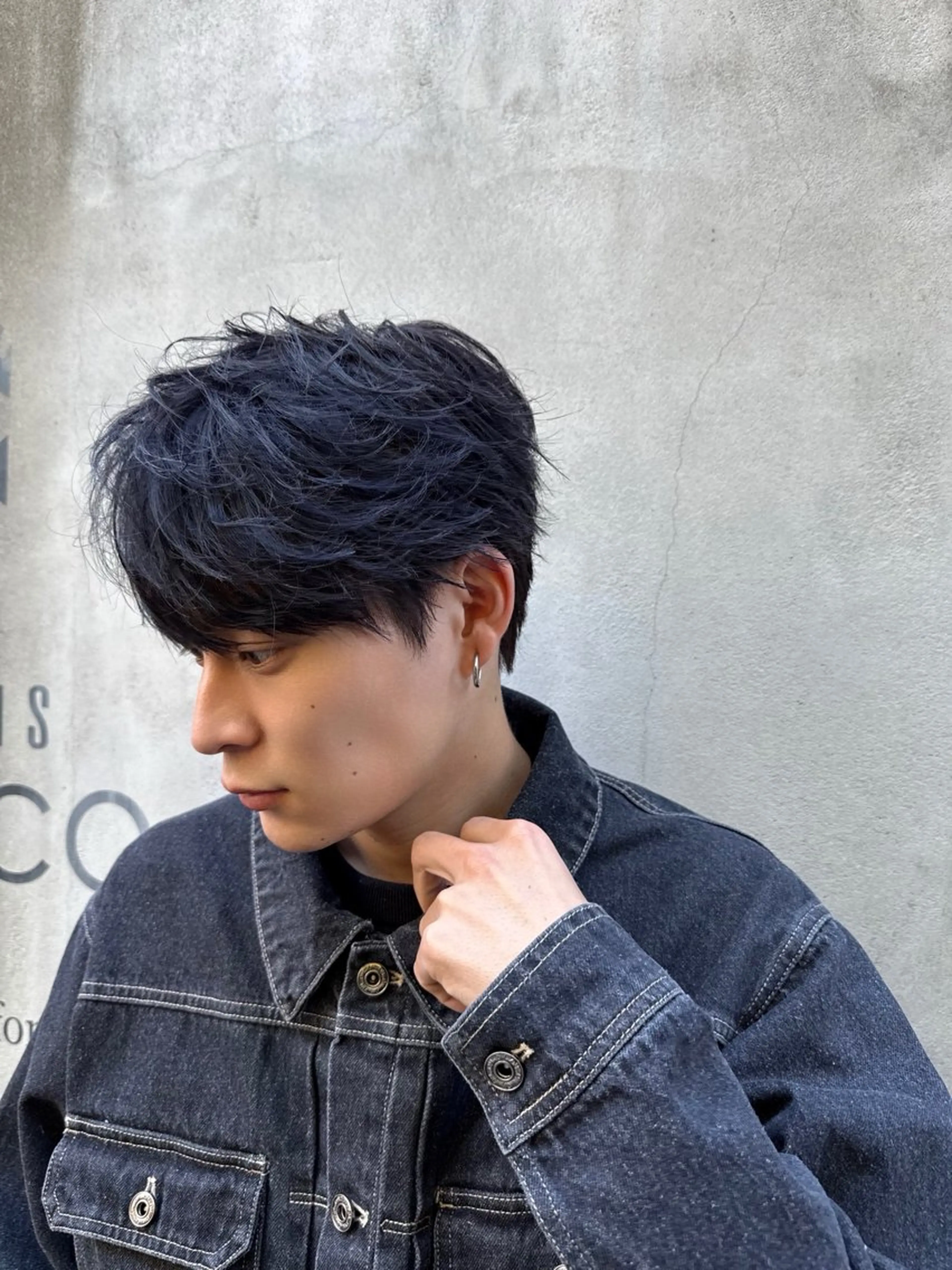 パーマ メンズ ダウンパーマ フェザーパーマ マッシュ メンズパーマ メンズ/佐藤 恒輝のヘアスタイル