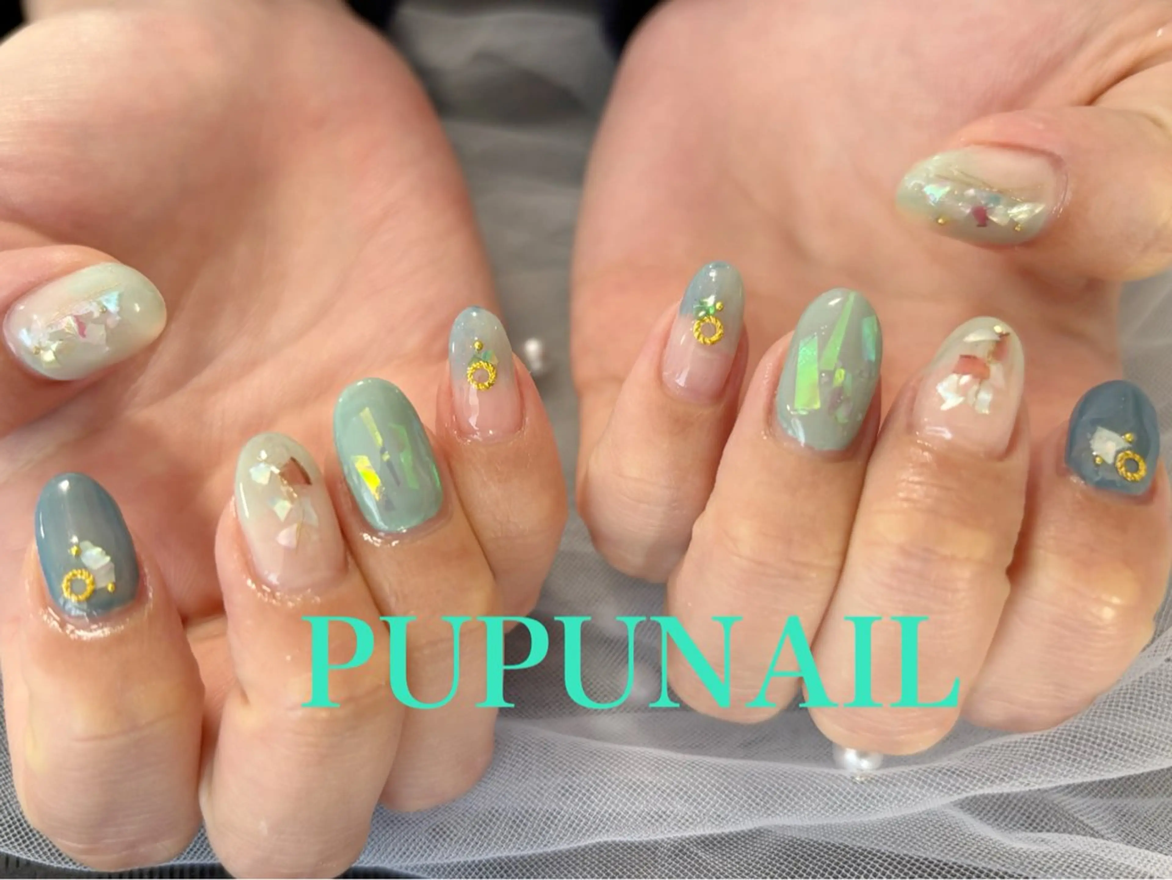 ミディアム ハンドネイル kido chieのネイルデザイン